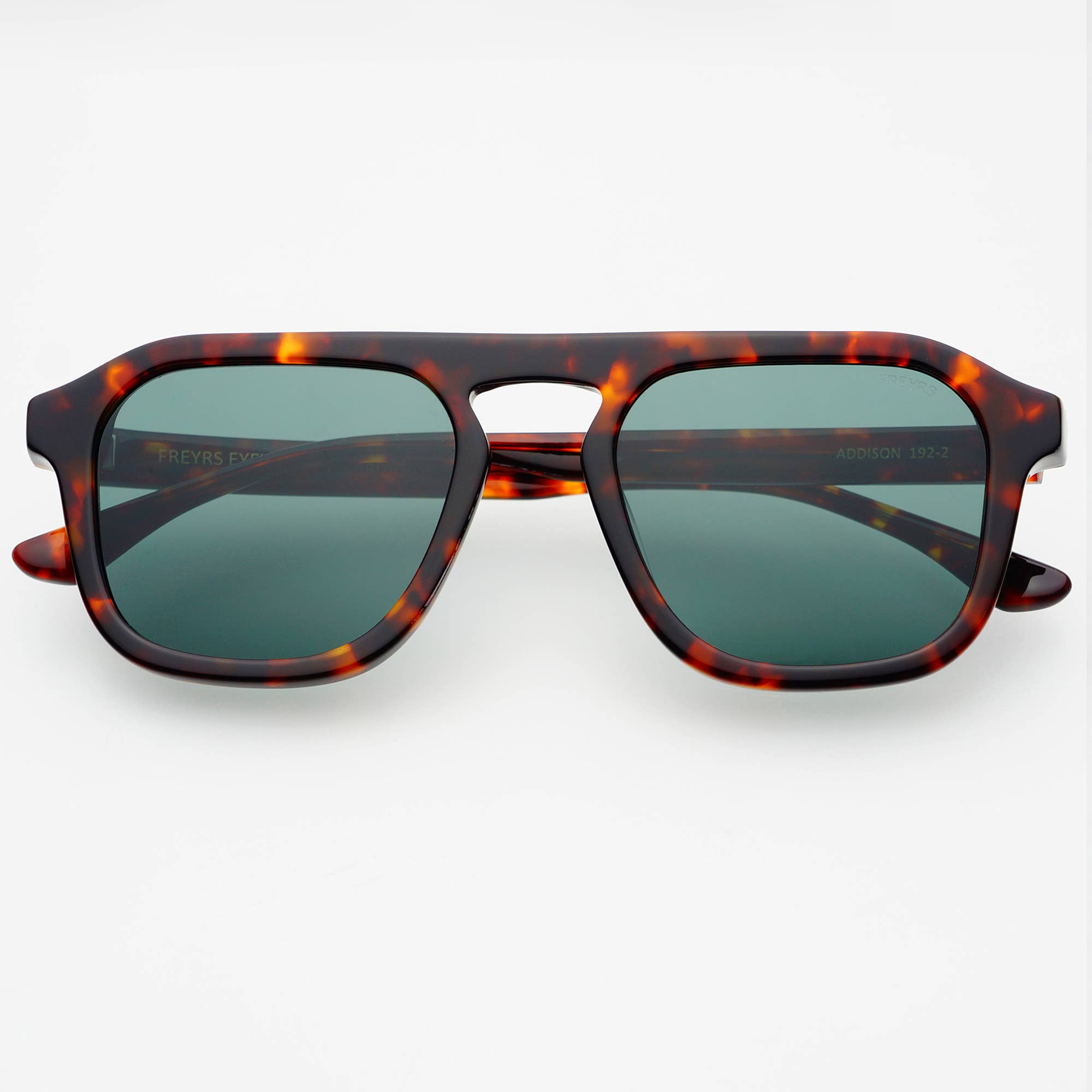 Addison Acetate Aviator Sunglasses - Tortoise