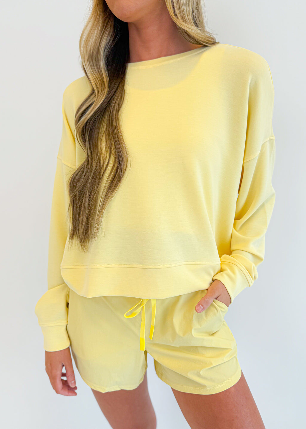 Lined Athleisure Shorts