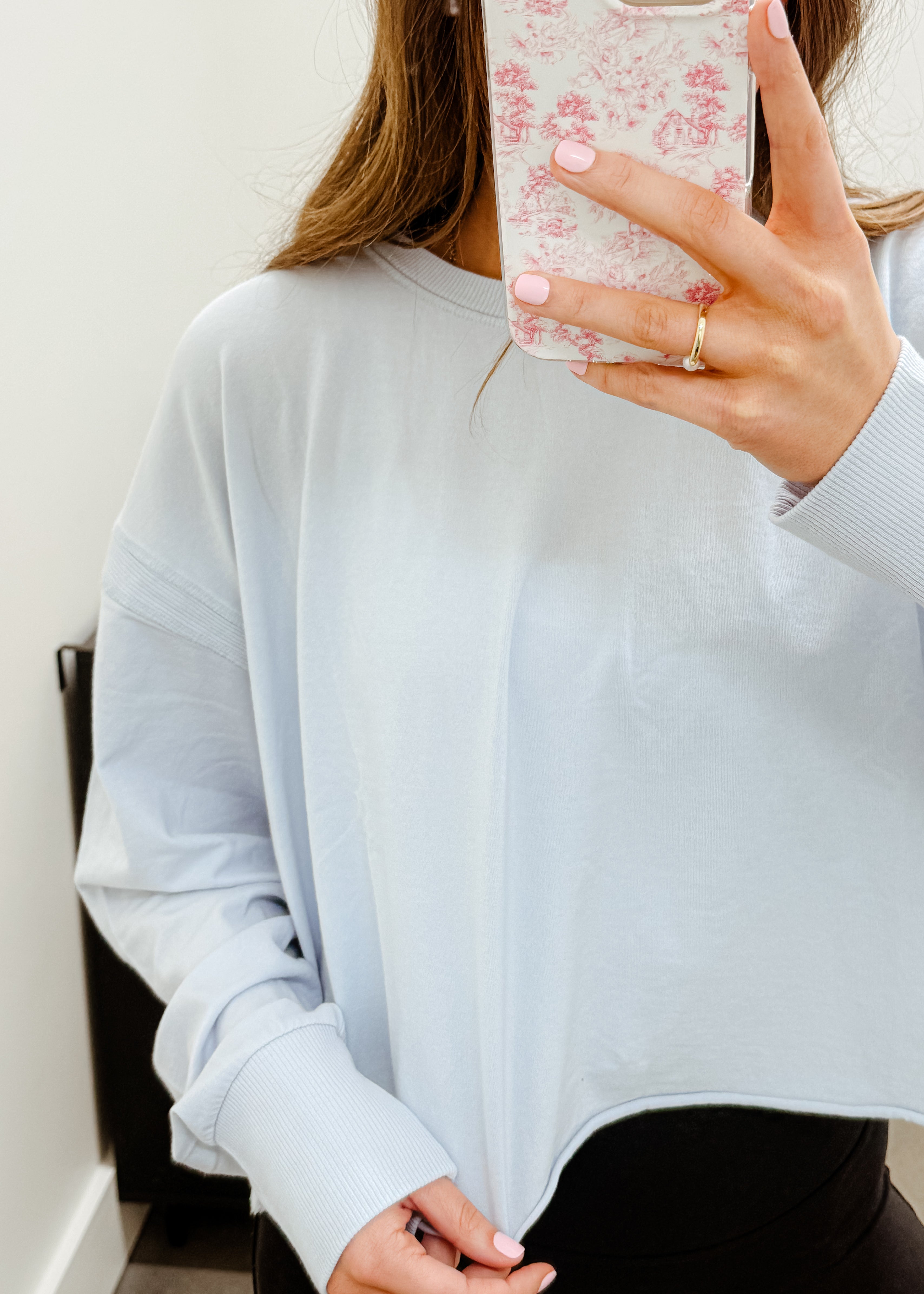 Open Back Long Sleeve Tee