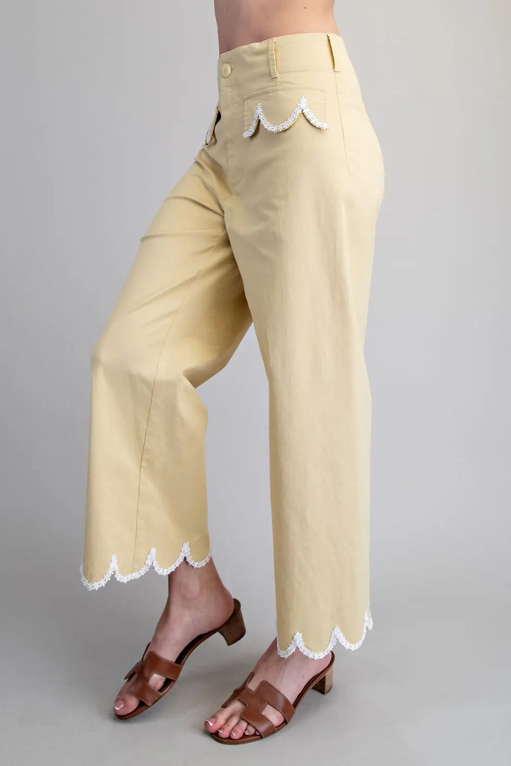 Perla Floral Straight Leg Pants