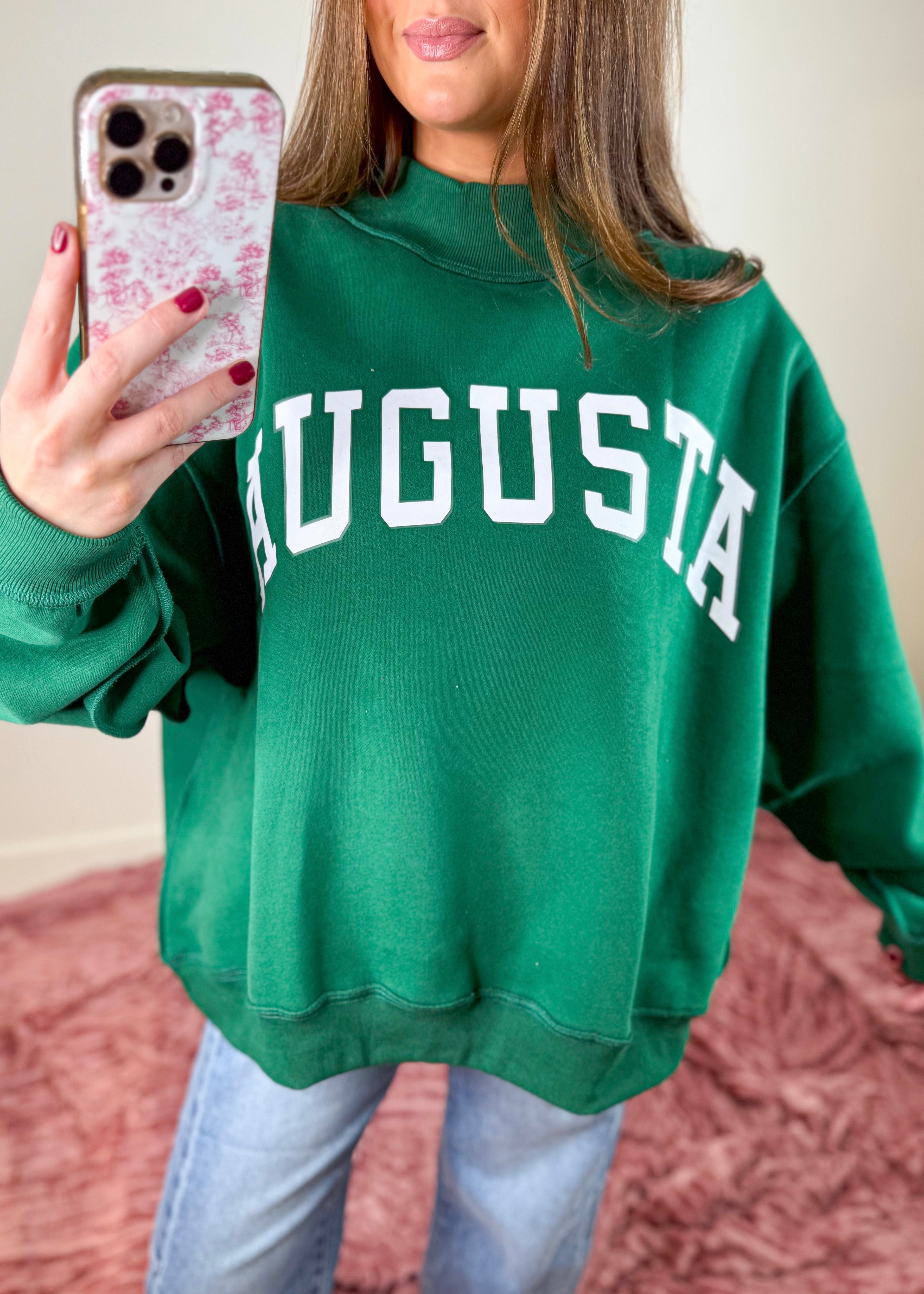 Augusta Mock Neck Sweatshirt