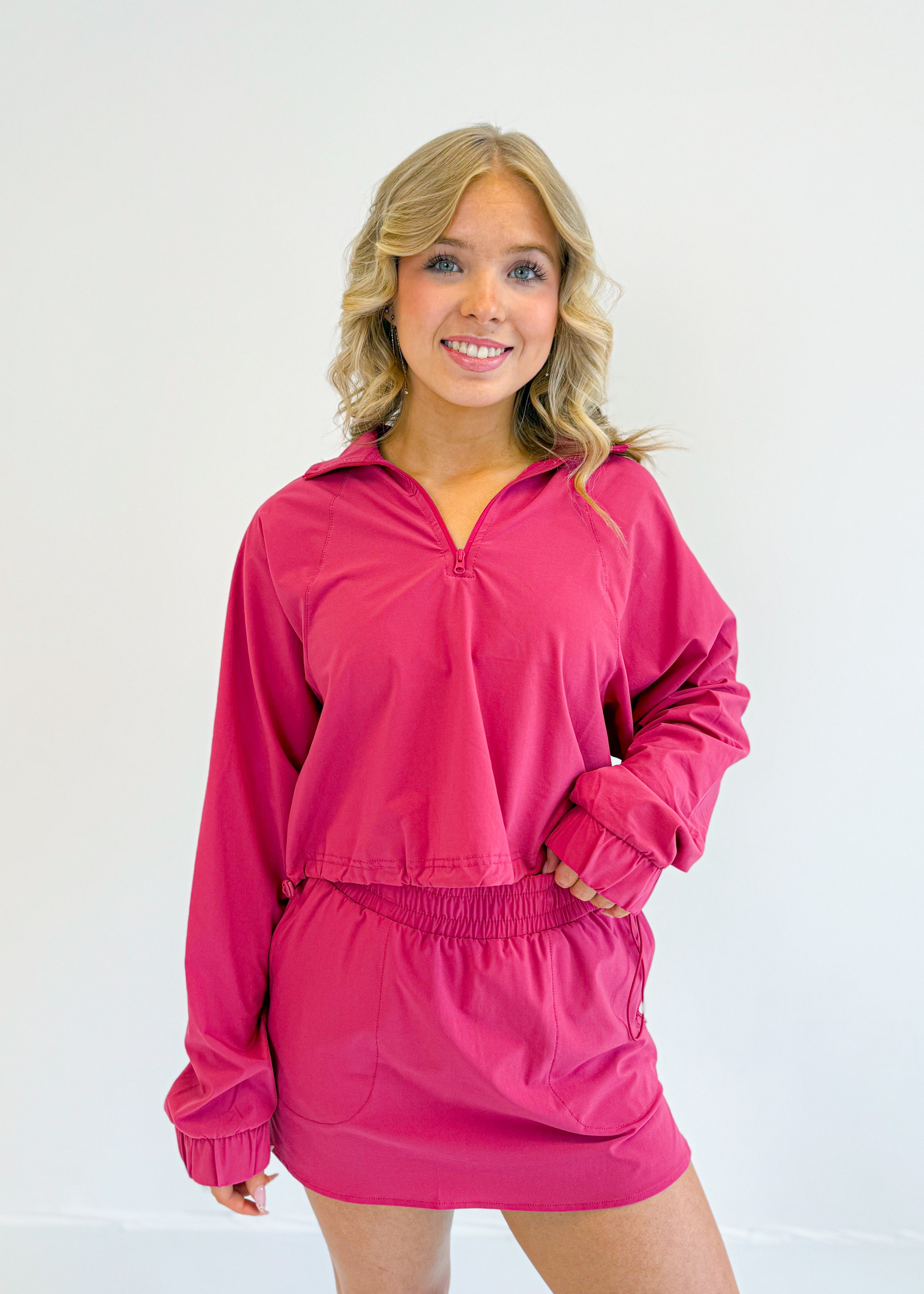 Sculpt Half Zip Pullover