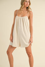 Lydia Sleeveless Boxy Fit Romper
