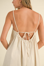 Lydia Sleeveless Boxy Fit Romper