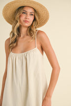 Lydia Sleeveless Boxy Fit Romper