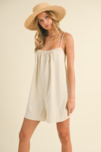 Lydia Sleeveless Boxy Fit Romper