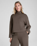 AirEssentials Cropped Turtleneck