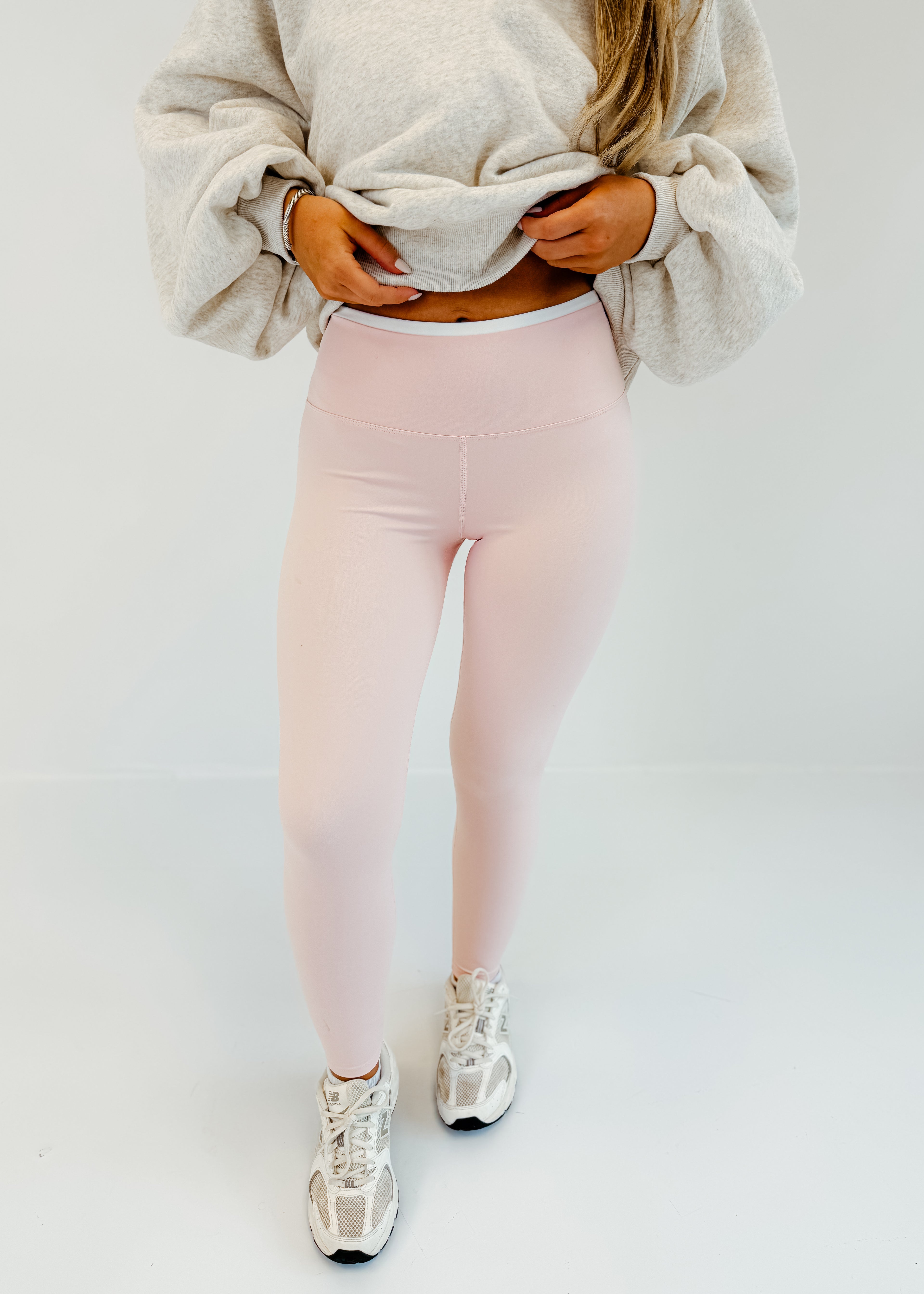 Janelle Contrast Waist Leggings