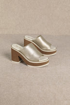 Jemma Chunky Heel Platform Sandals