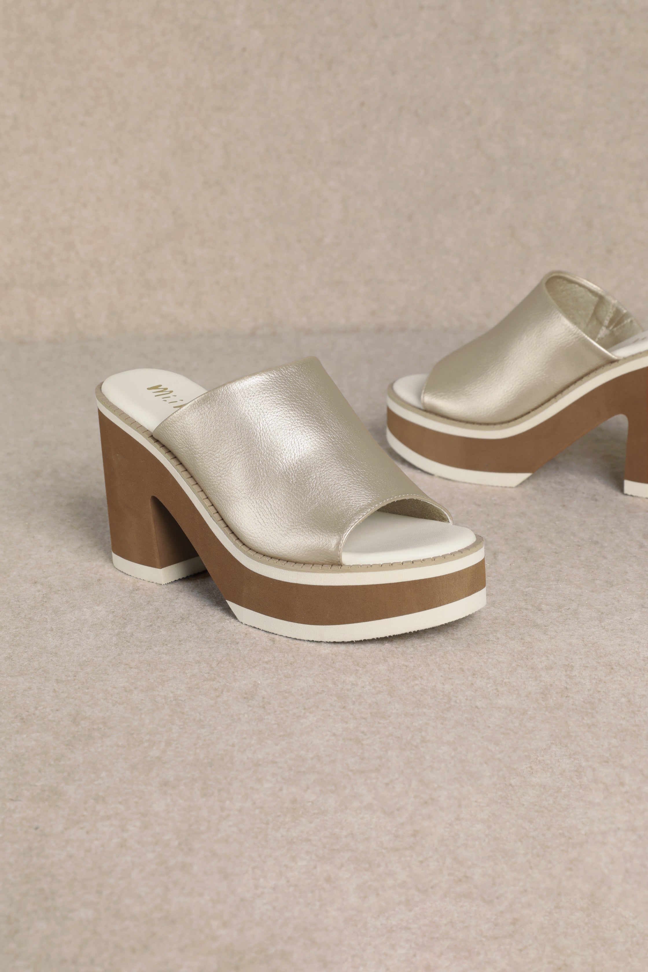 Jemma Chunky Heel Platform Sandals