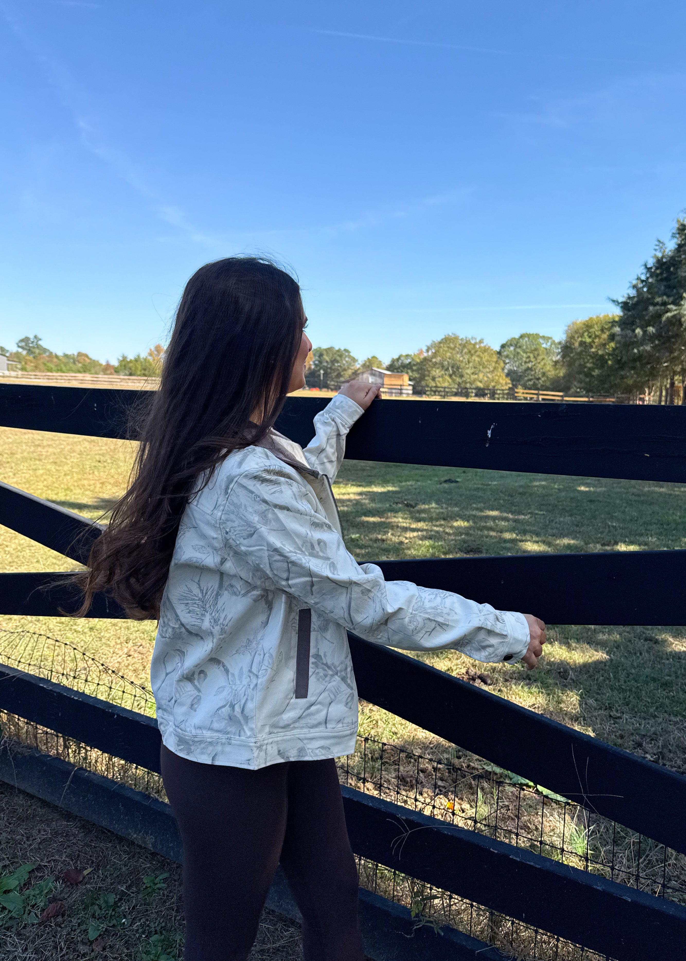 Sloane Camo Zip Jacket