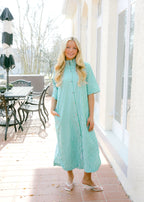 Collins Stripe Midi Dress