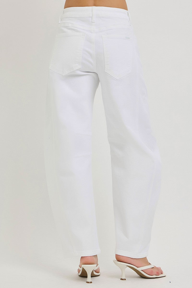 Slouchy Ankle Barrel Pants