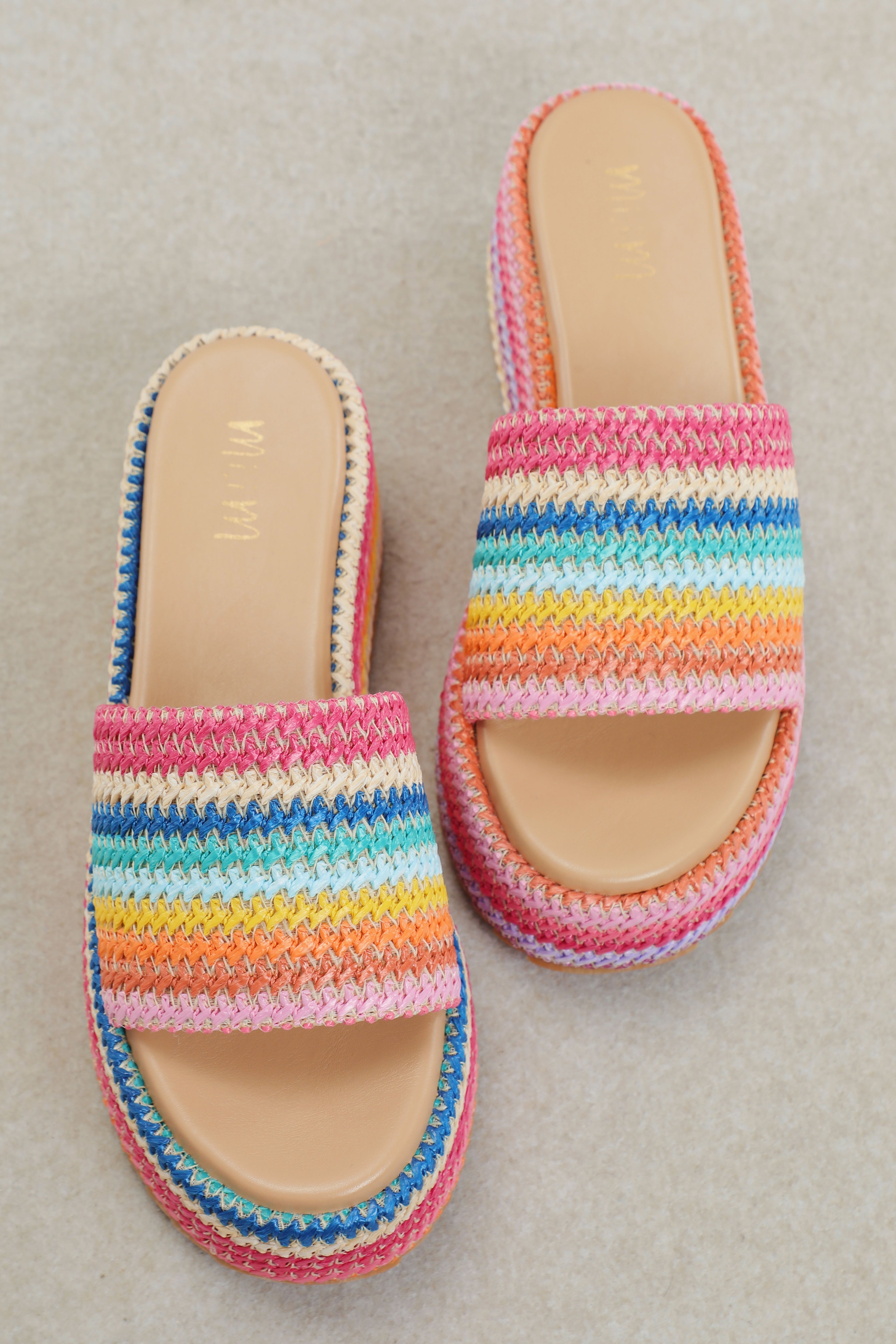 Delaney Platform Slide Sandal