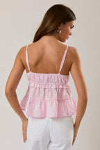Sheree Baby Doll Spaghetti Top