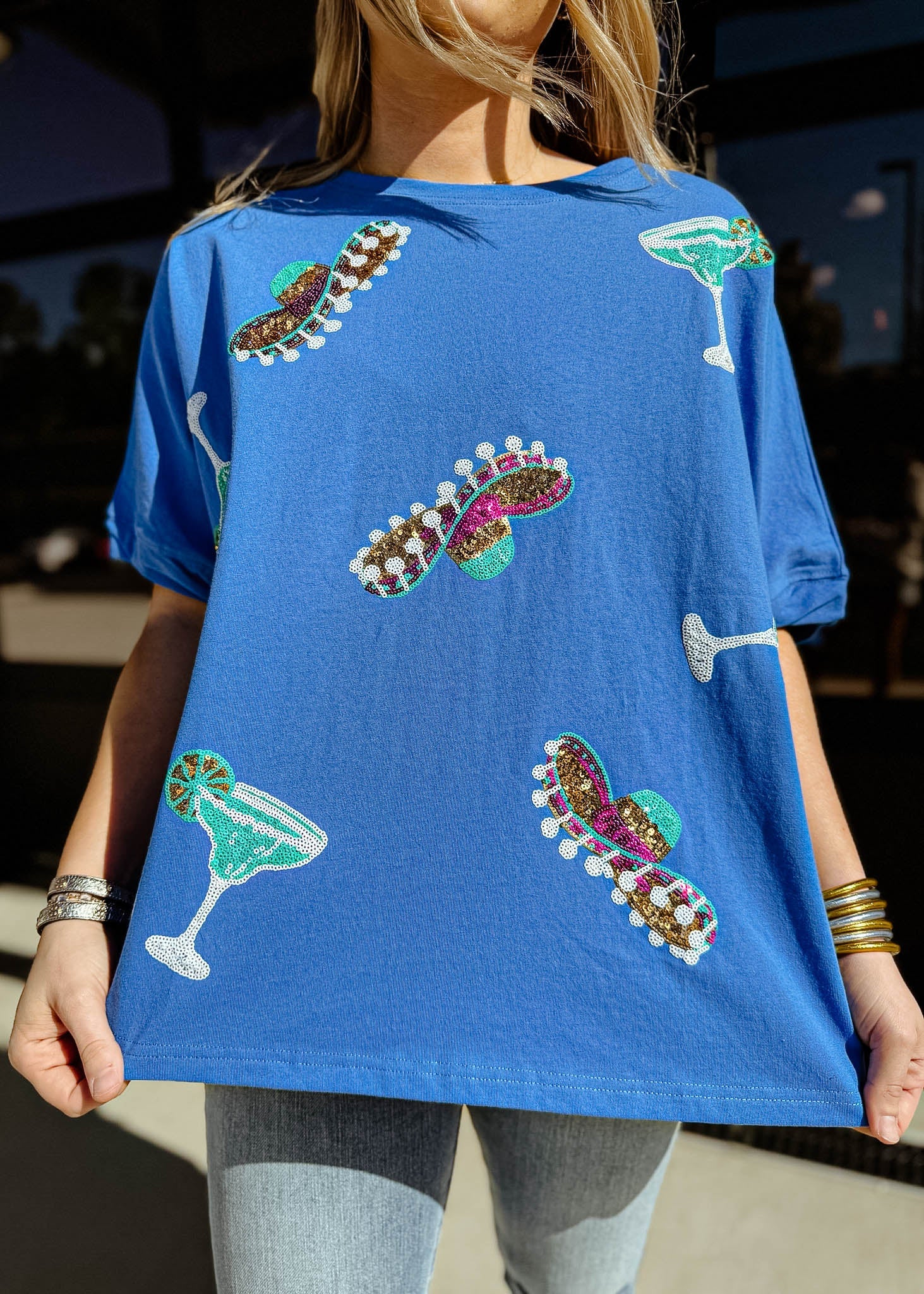 Sequin Cinco De Mayo Top