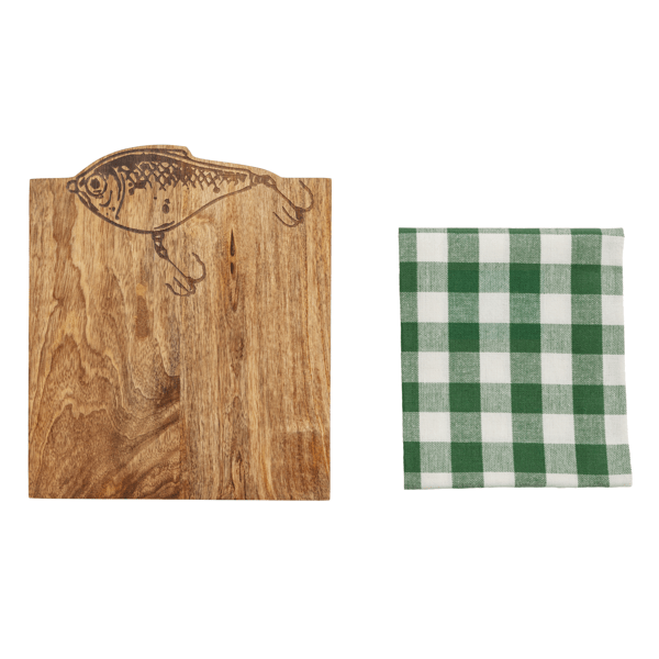 Lure Engraved Wood Board