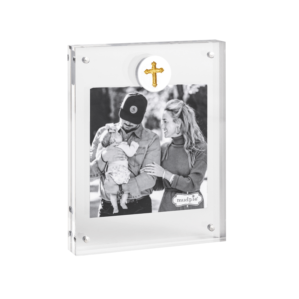 Acrylic Cross Icon Frame