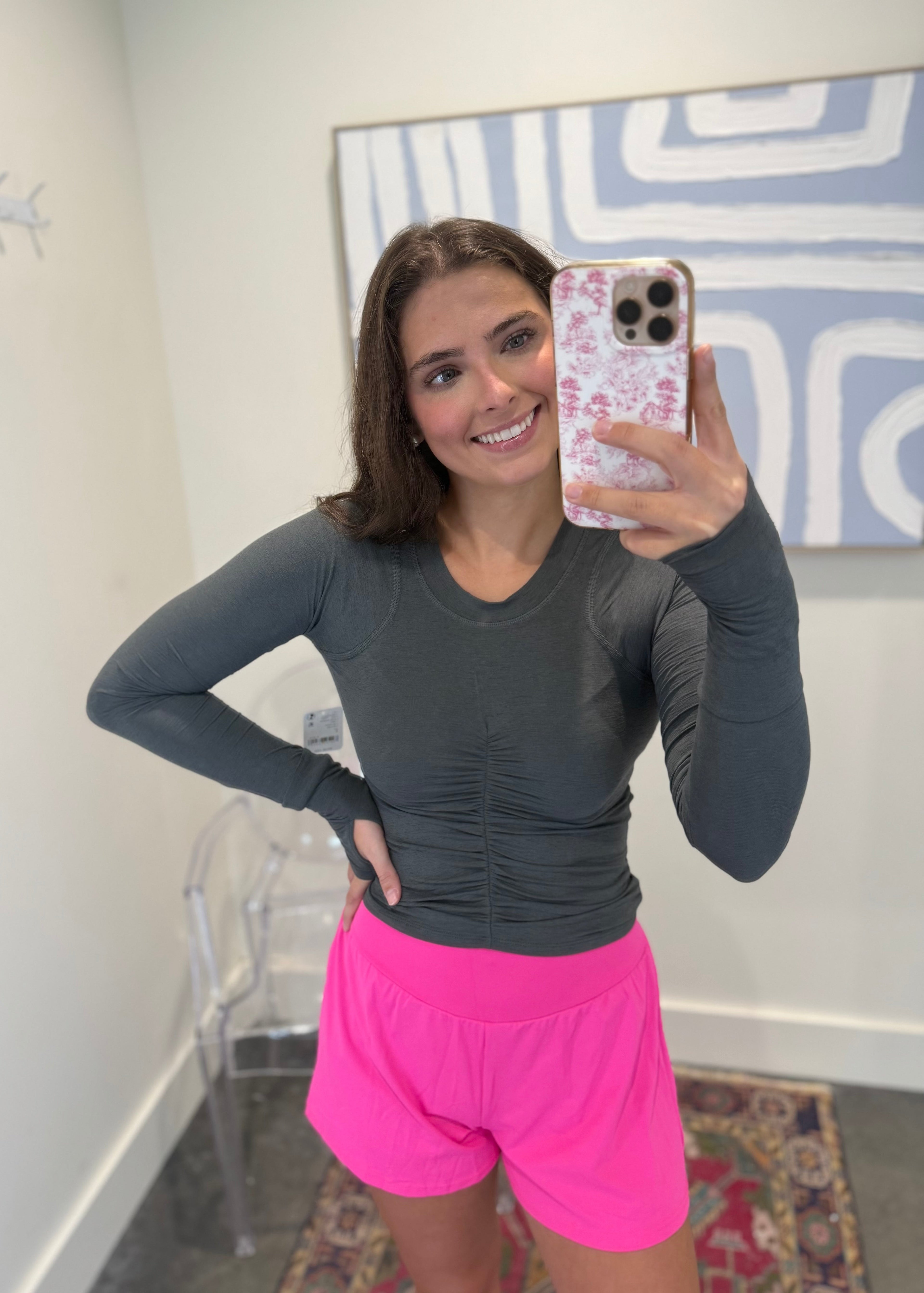 Tempo Ruched Long Sleeve