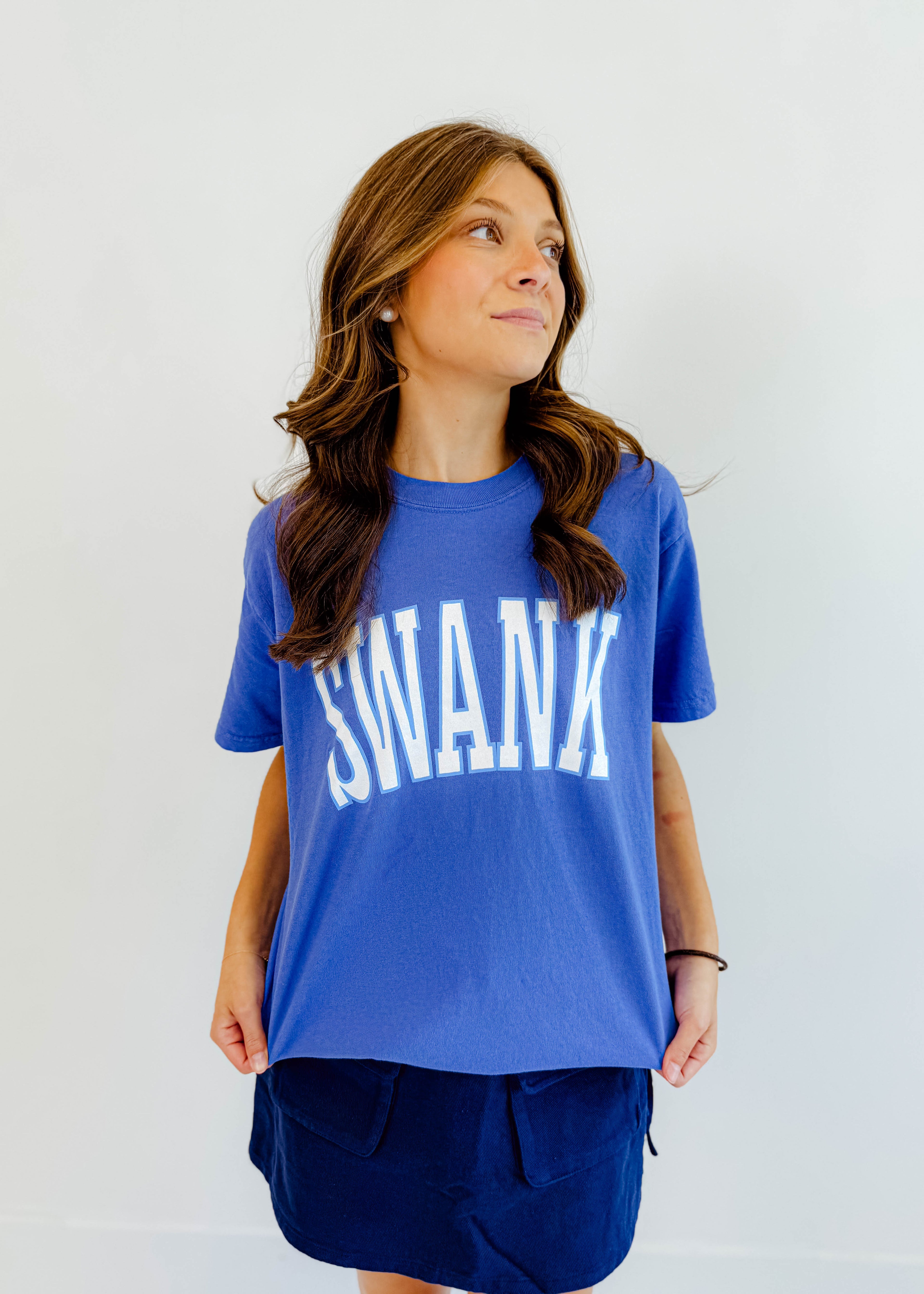 Swank Varsity Letter Tee