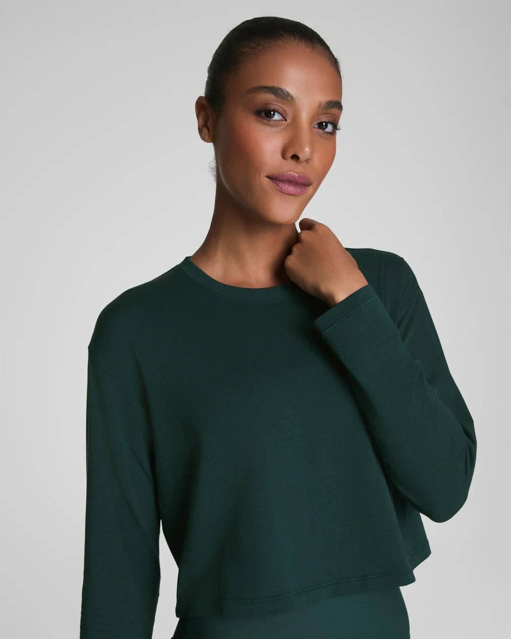 Supernaturals Cropped Long Sleeve Top