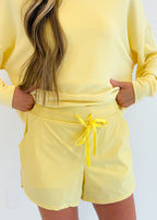 Lined Athleisure Shorts