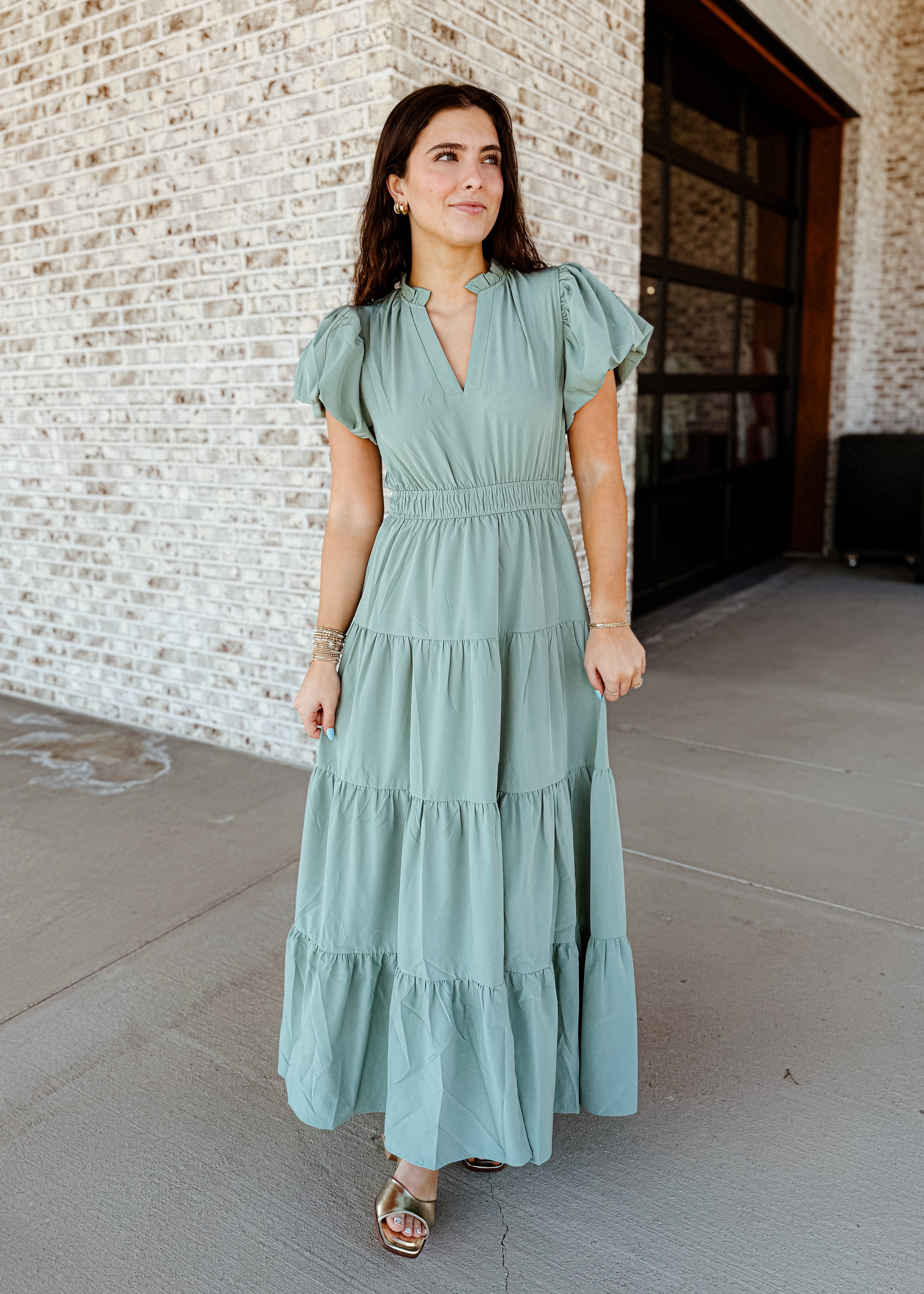 Amelia Tiered Maxi Dress