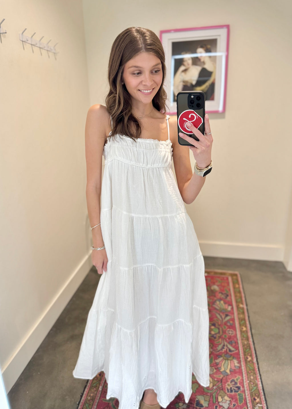 Hannah Tiered Summer Maxi Dress