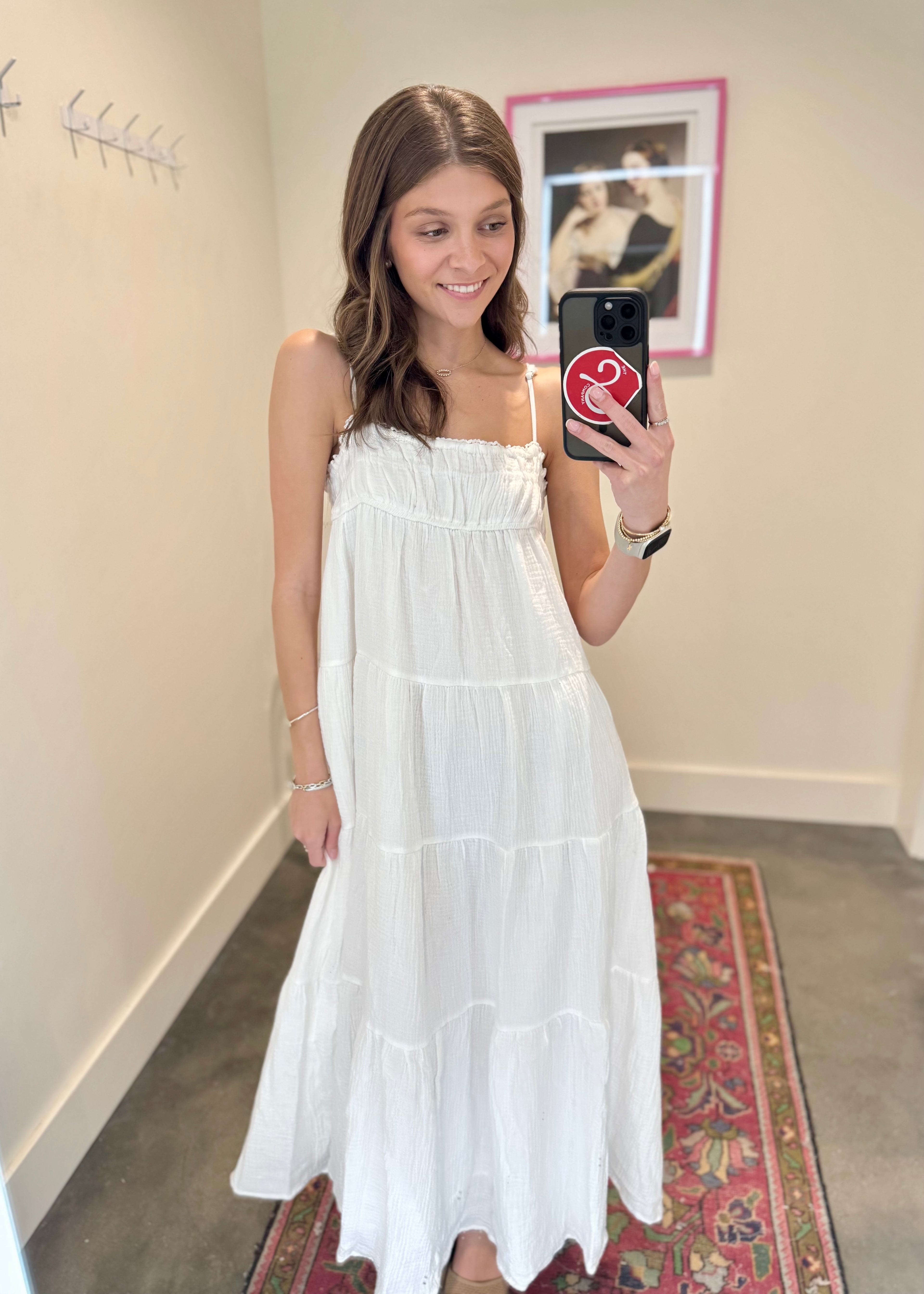 Hannah Tiered Summer Maxi Dress
