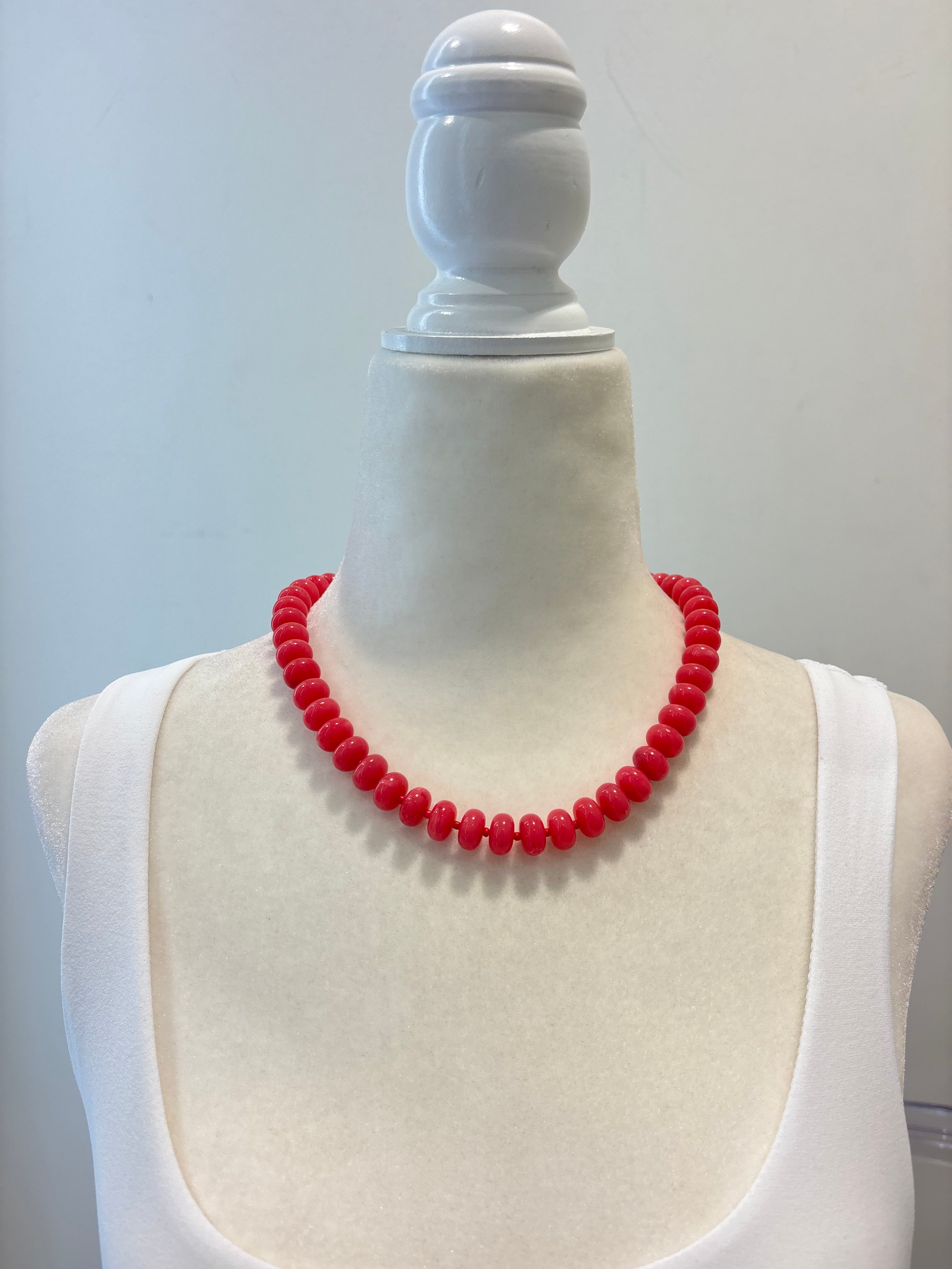 Marble Bead Necklace