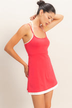 Desiree Spaghetti Strap Mini Dress