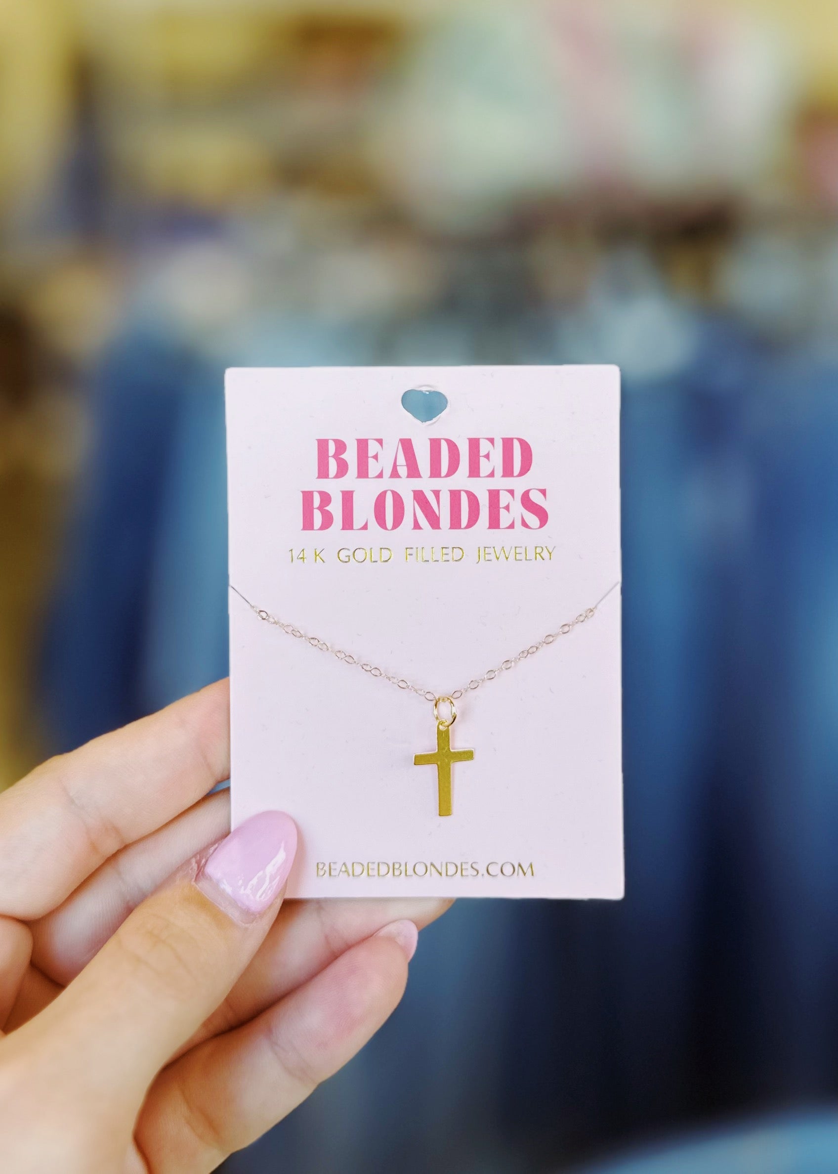 Cross Charm Necklace