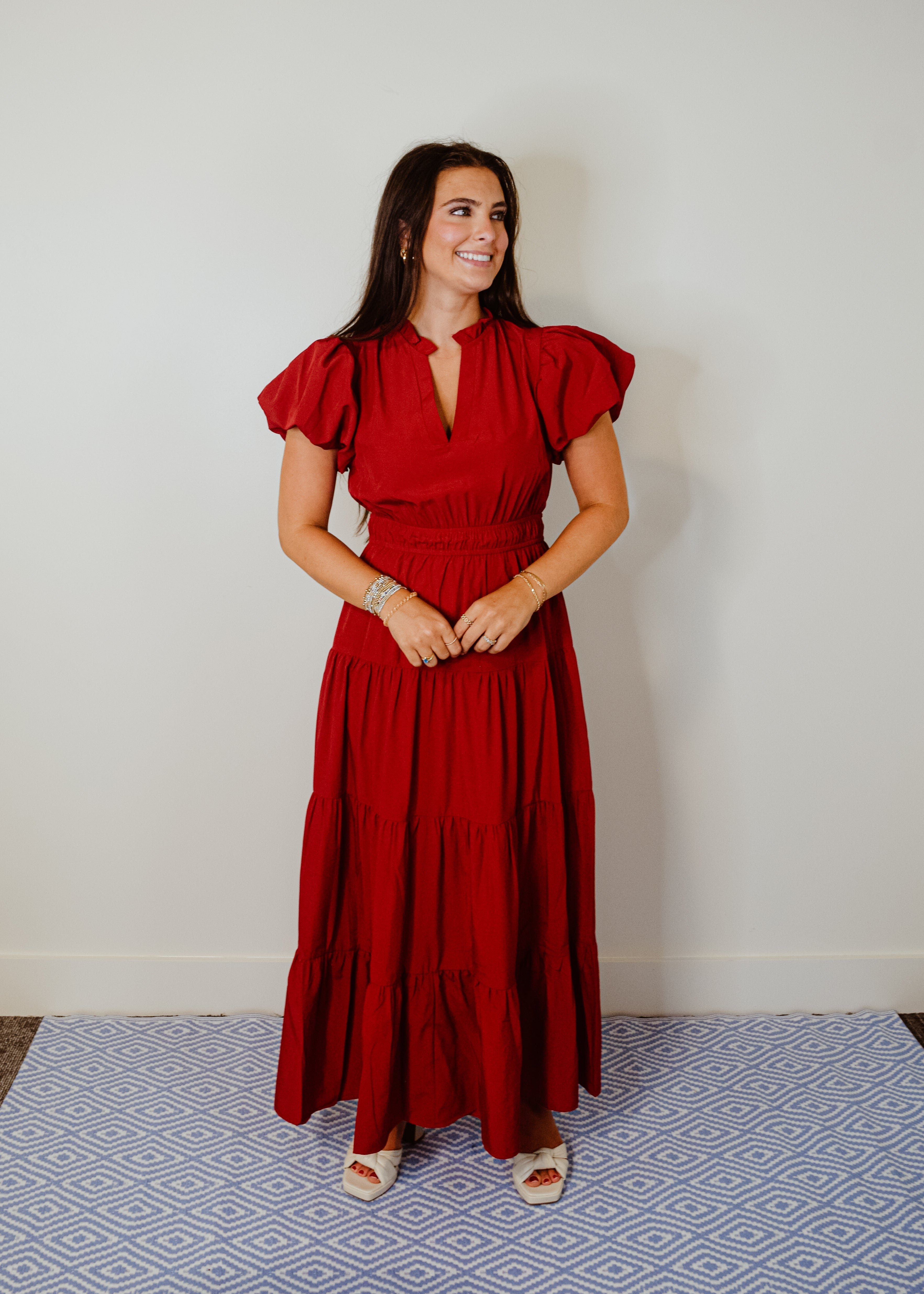 Amelia Tiered Maxi Dress