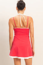 Desiree Spaghetti Strap Mini Dress