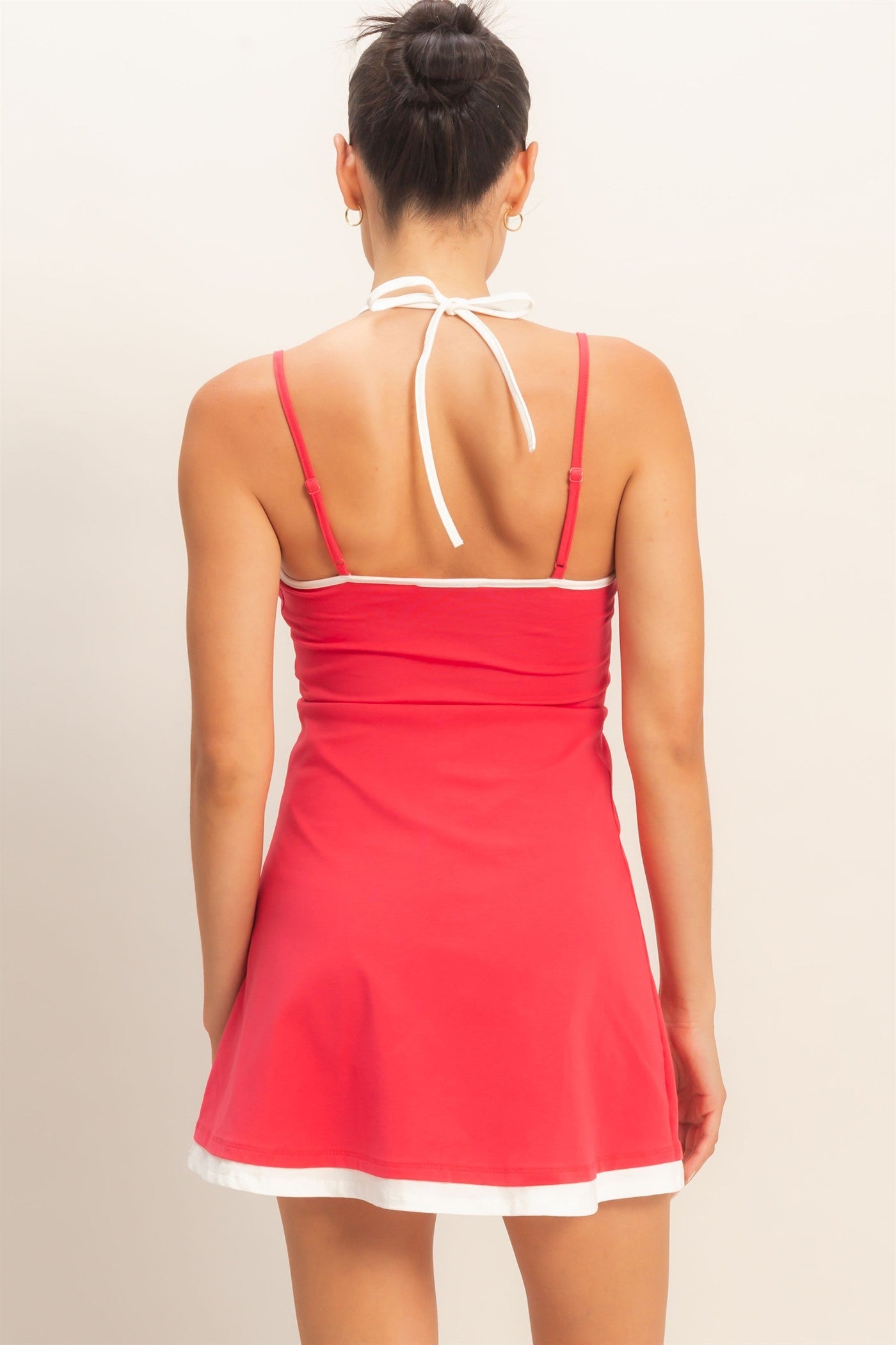 Desiree Spaghetti Strap Mini Dress