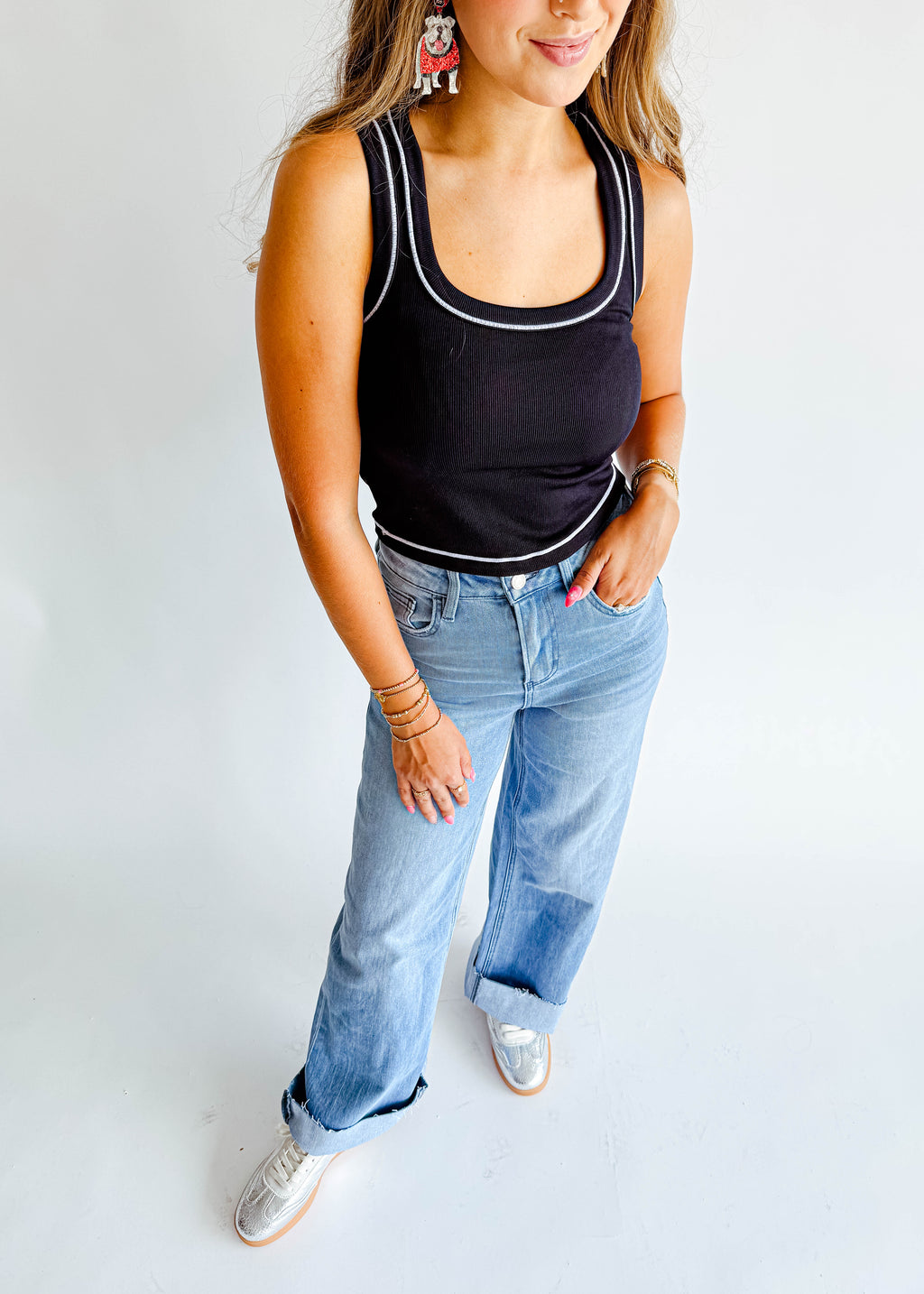 Jordyn Contrast Tank