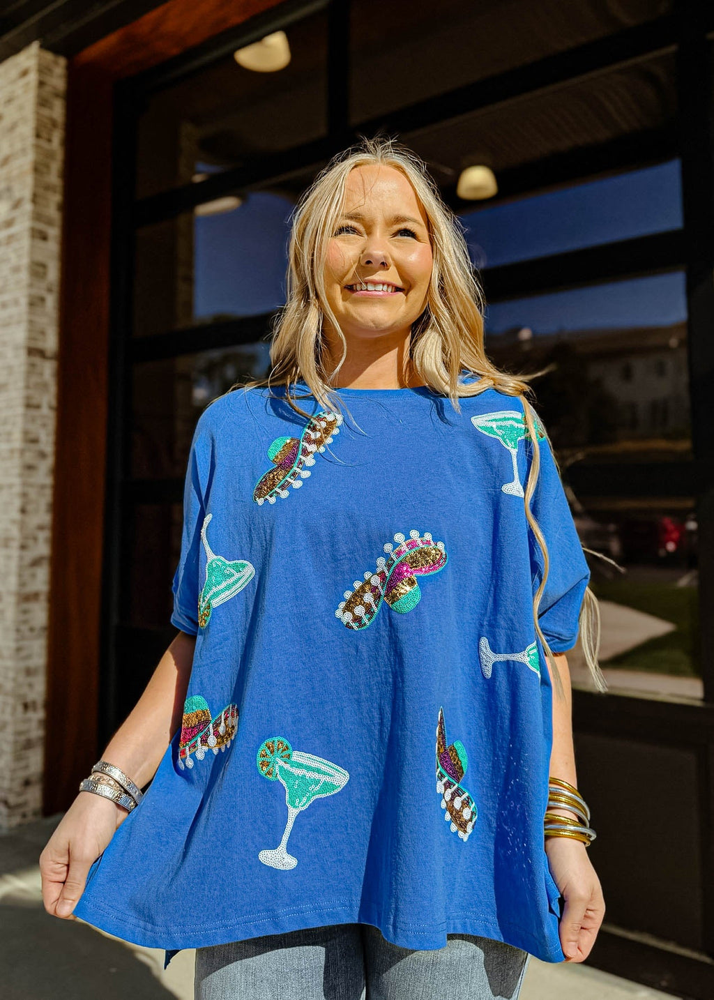 Sequin Cinco De Mayo Top