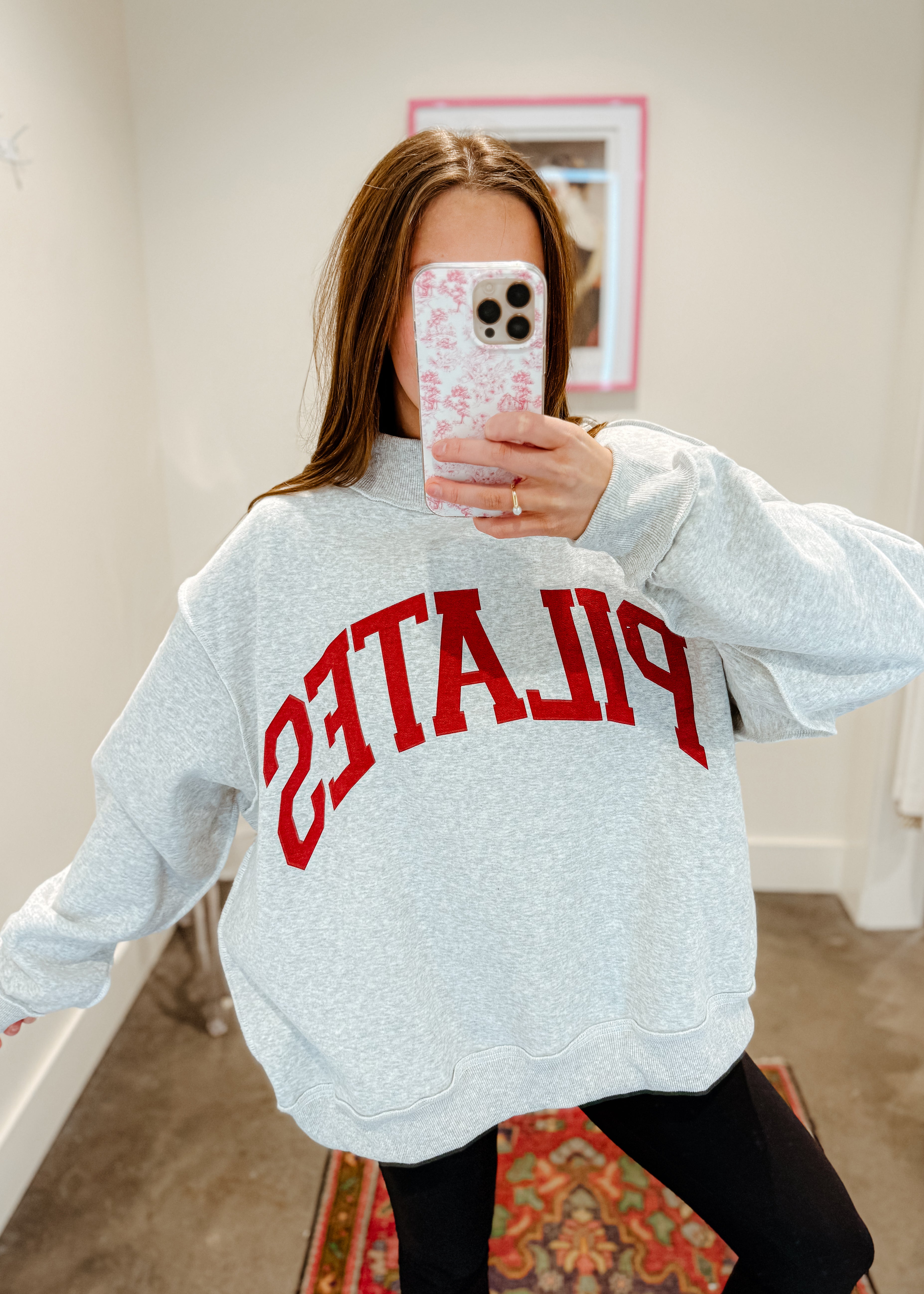 Pilates Mockneck Sweatshirt