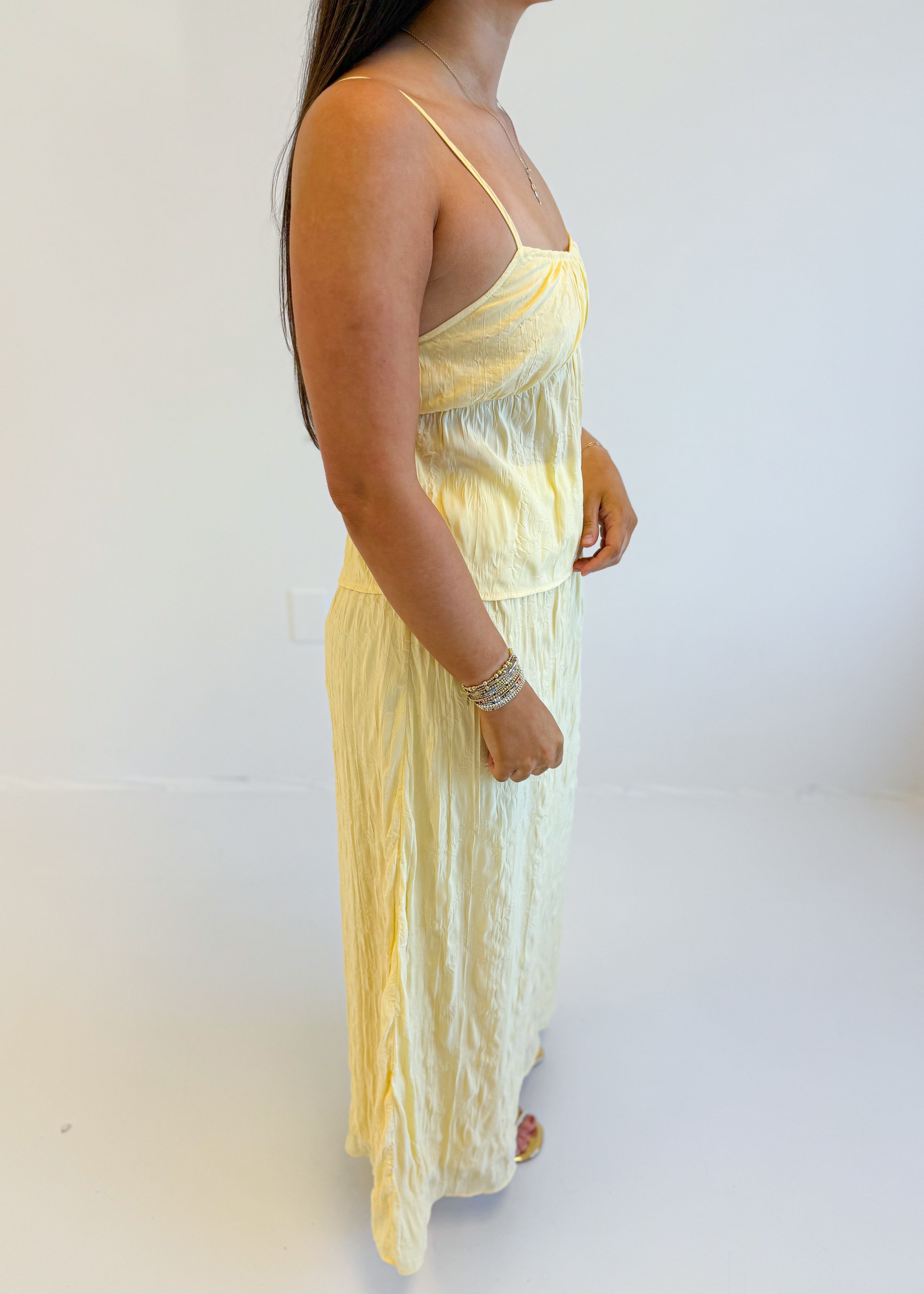 Andy Cami Top and Maxi Skirt Set