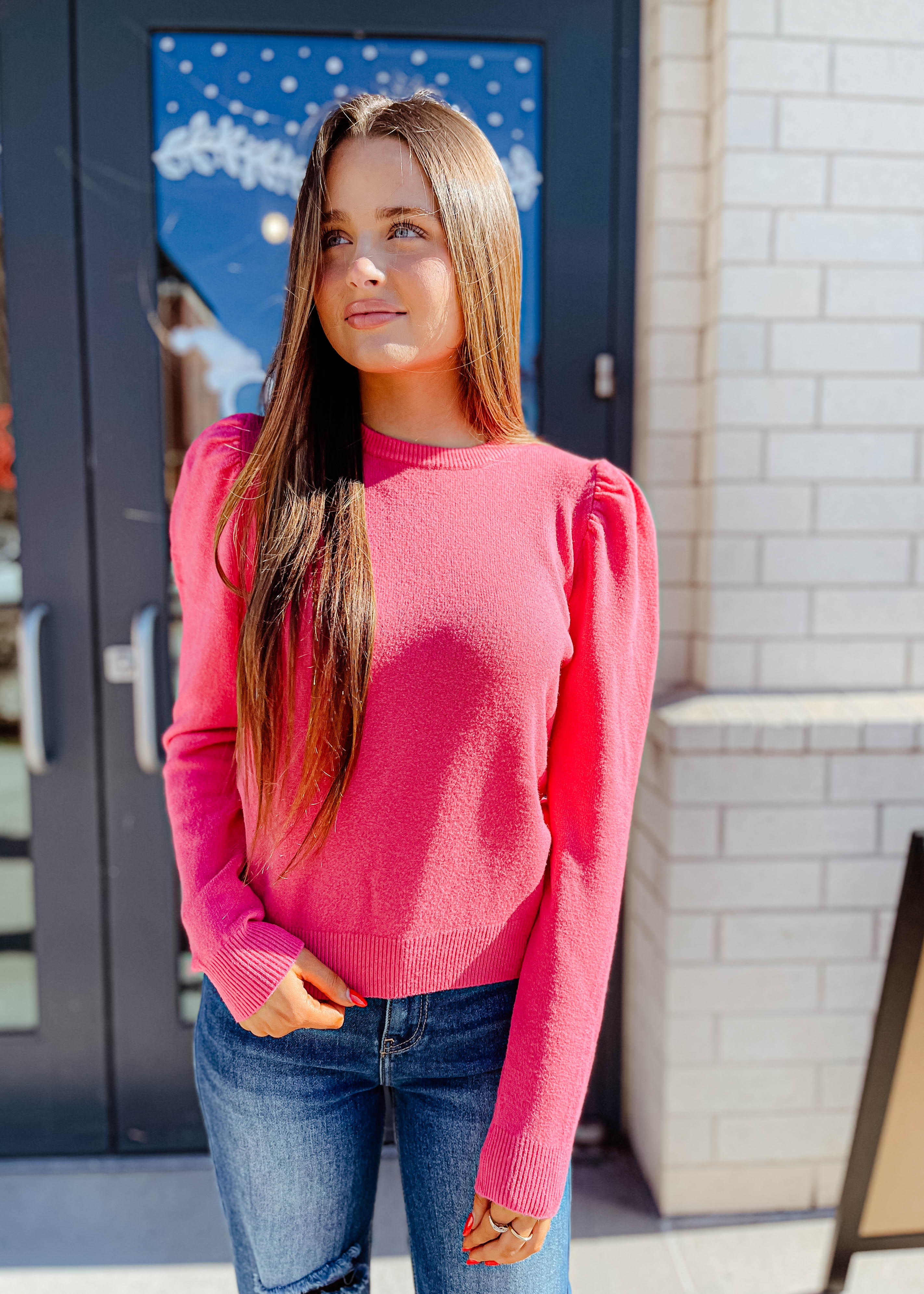 Lee Puff Sleeve Sweater