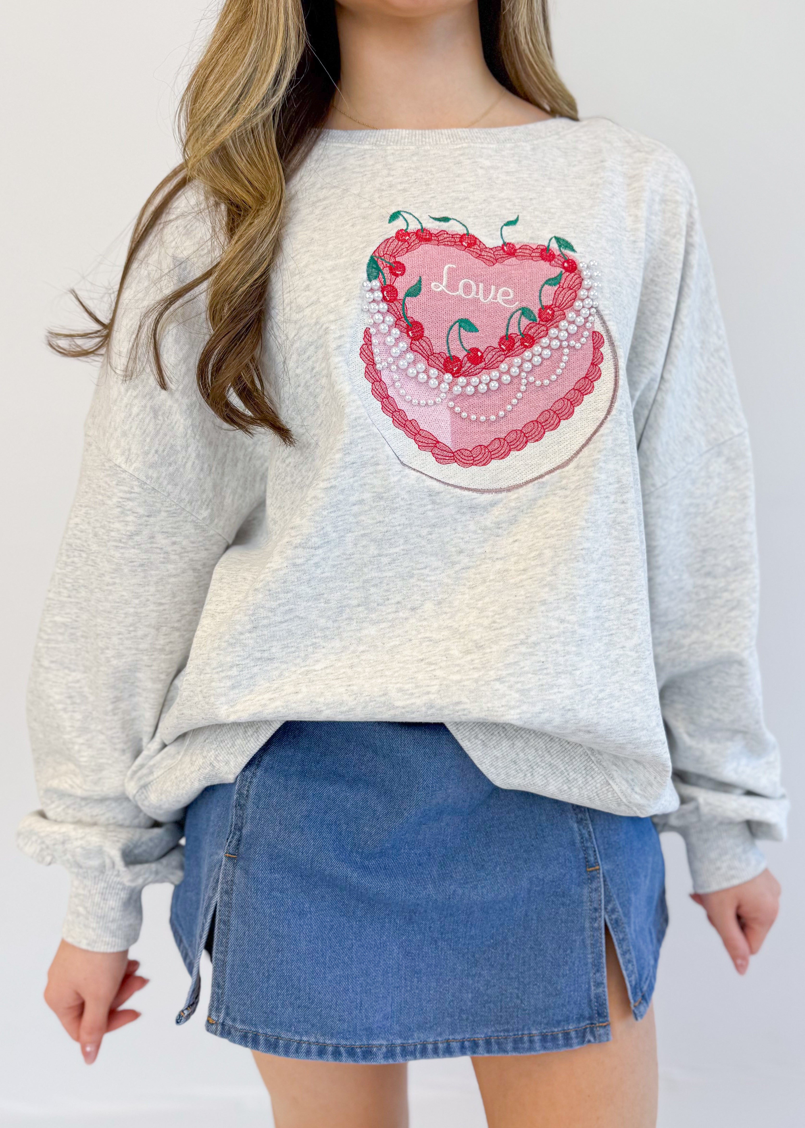 Love Layer Cake Sweatshirt
