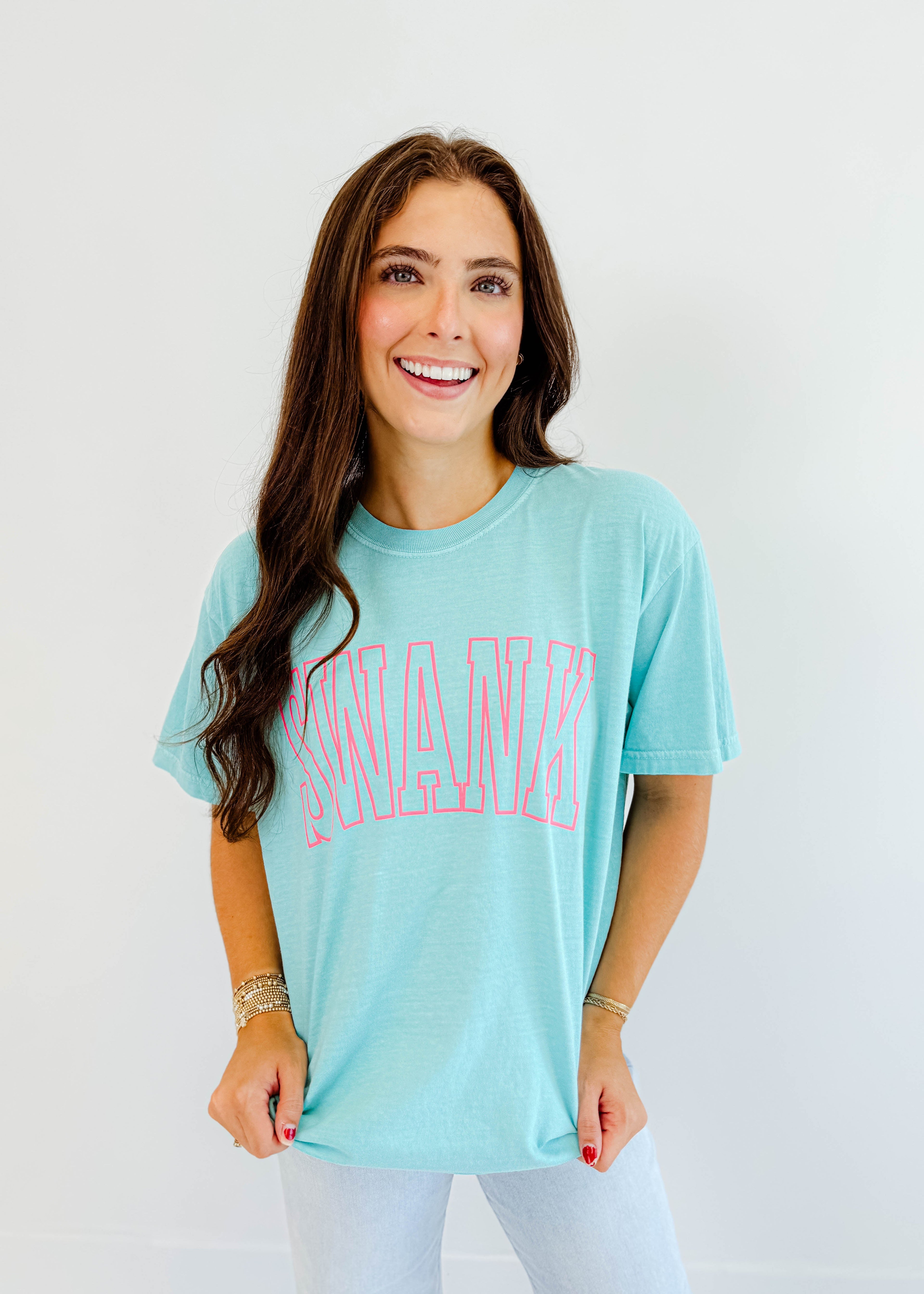 Swank Varsity Letter Tee