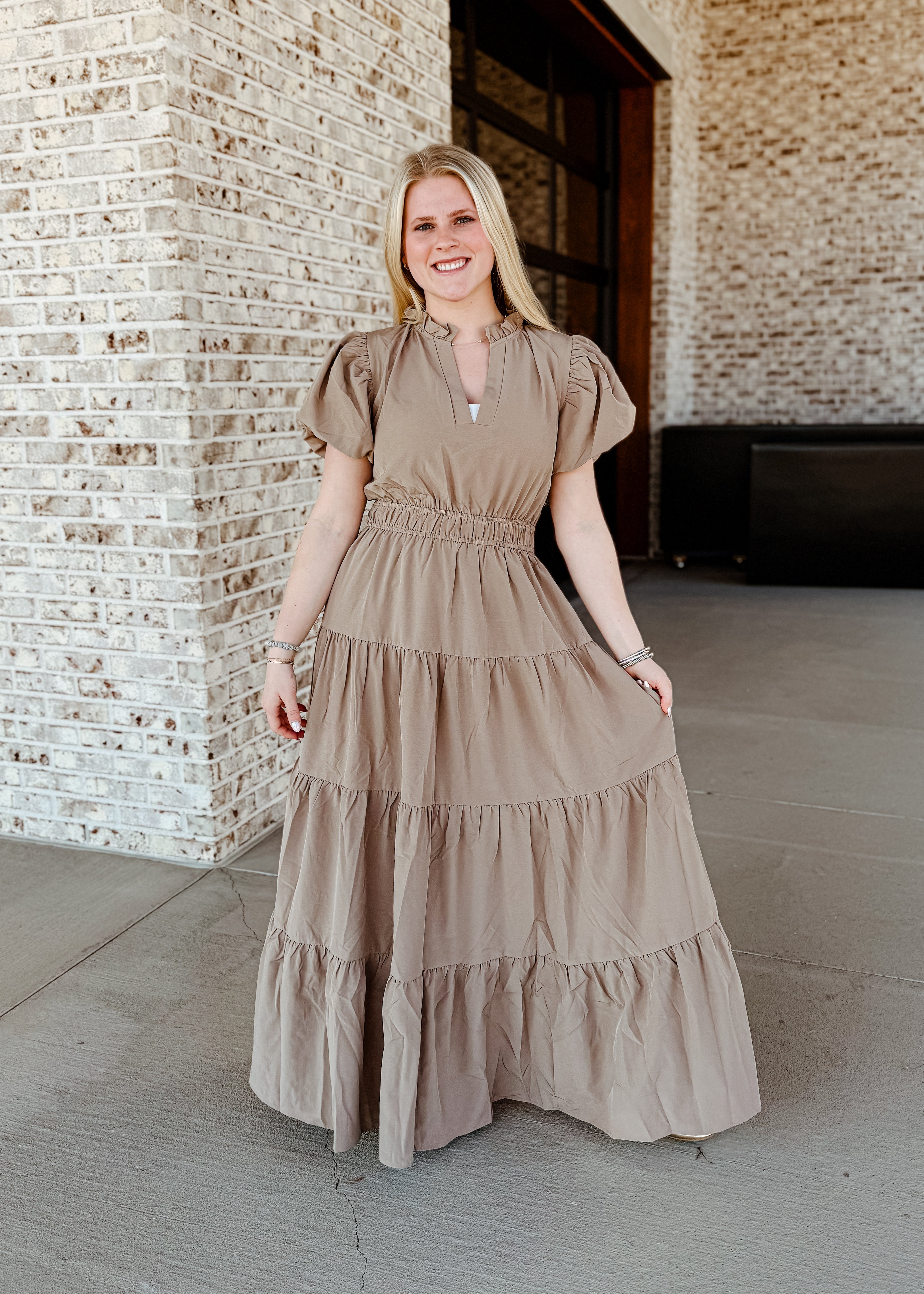 Amelia Tiered Maxi Dress