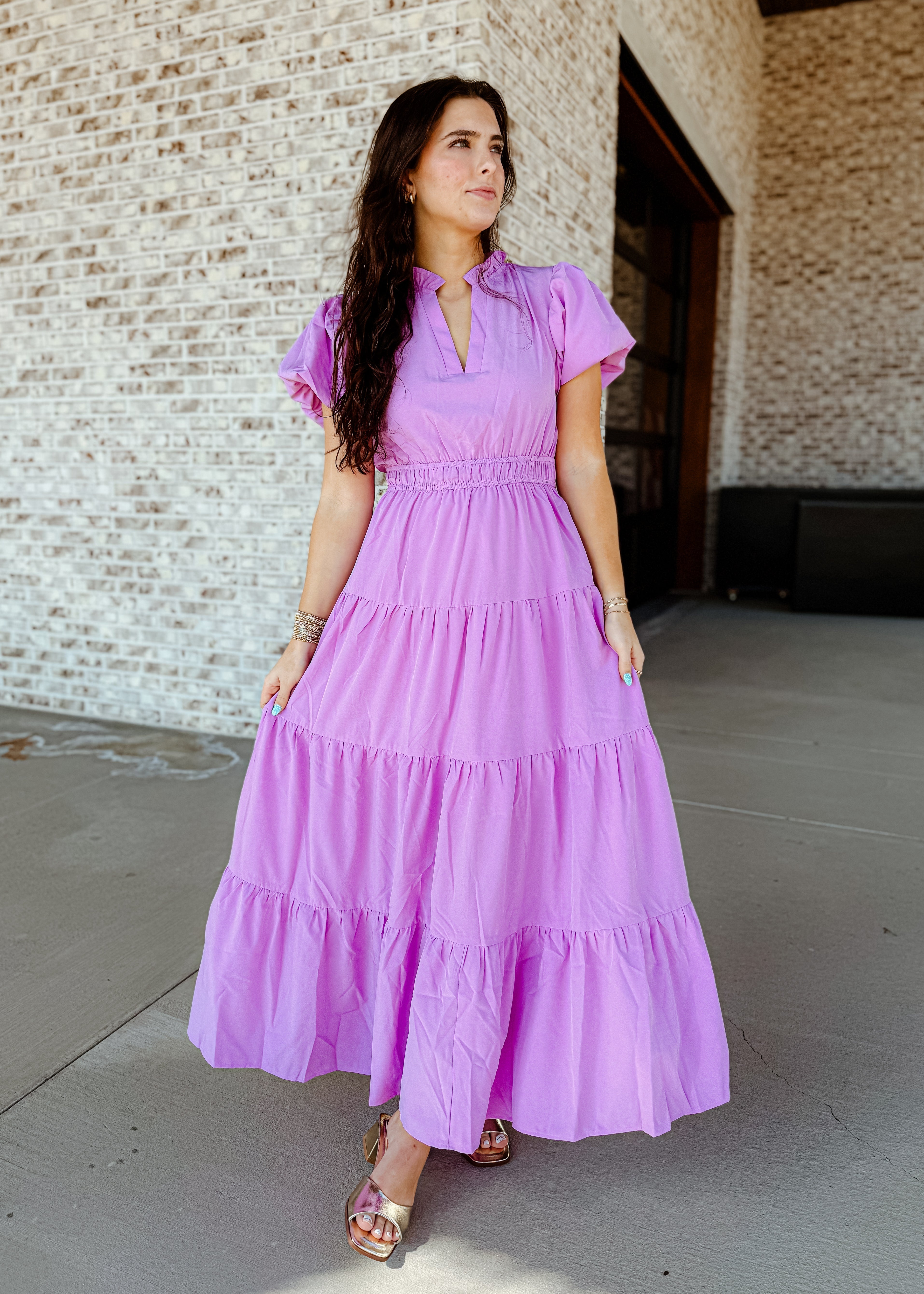 Amelia Tiered Maxi Dress