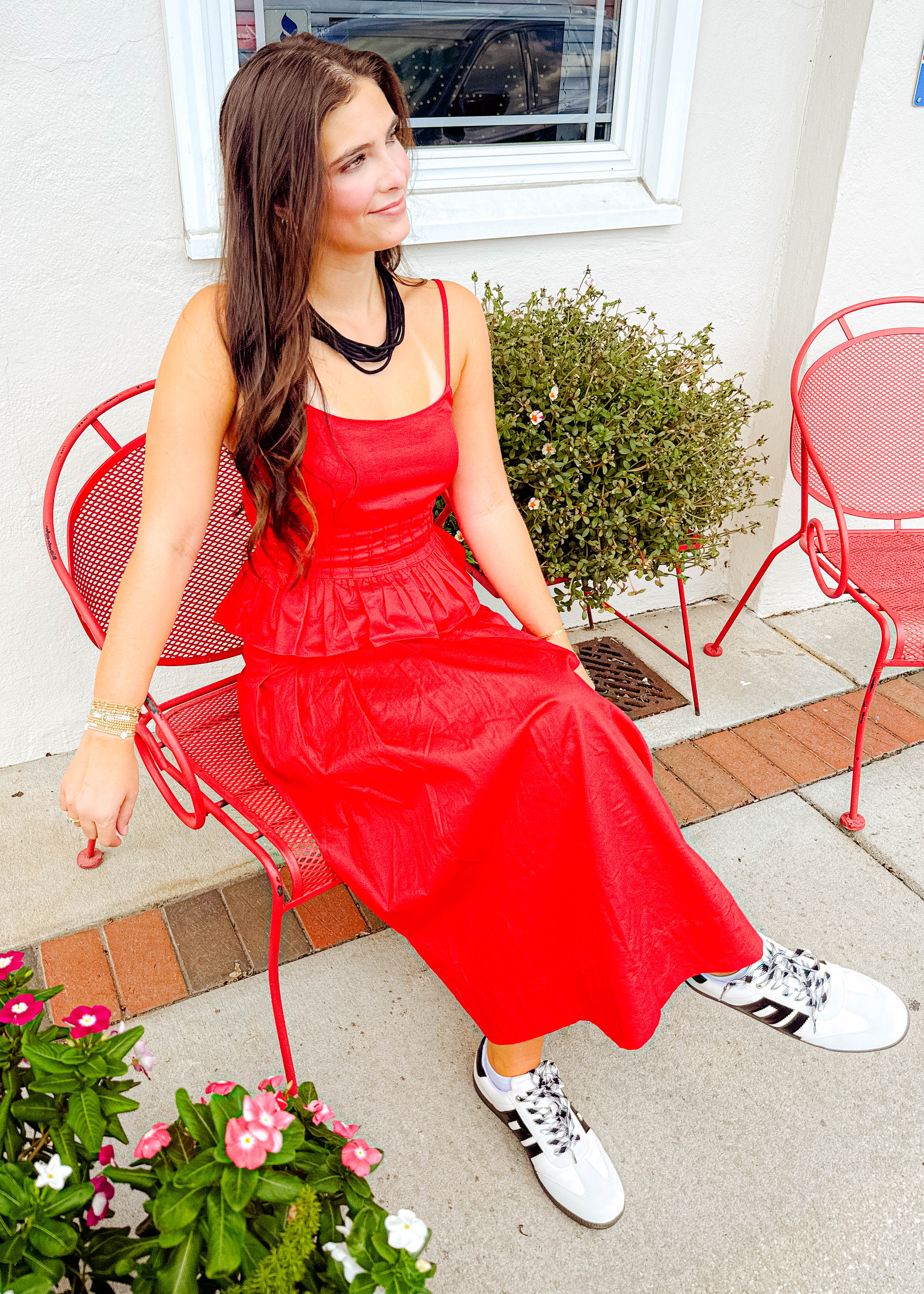 Stephanie Pleated Maxi Skirt