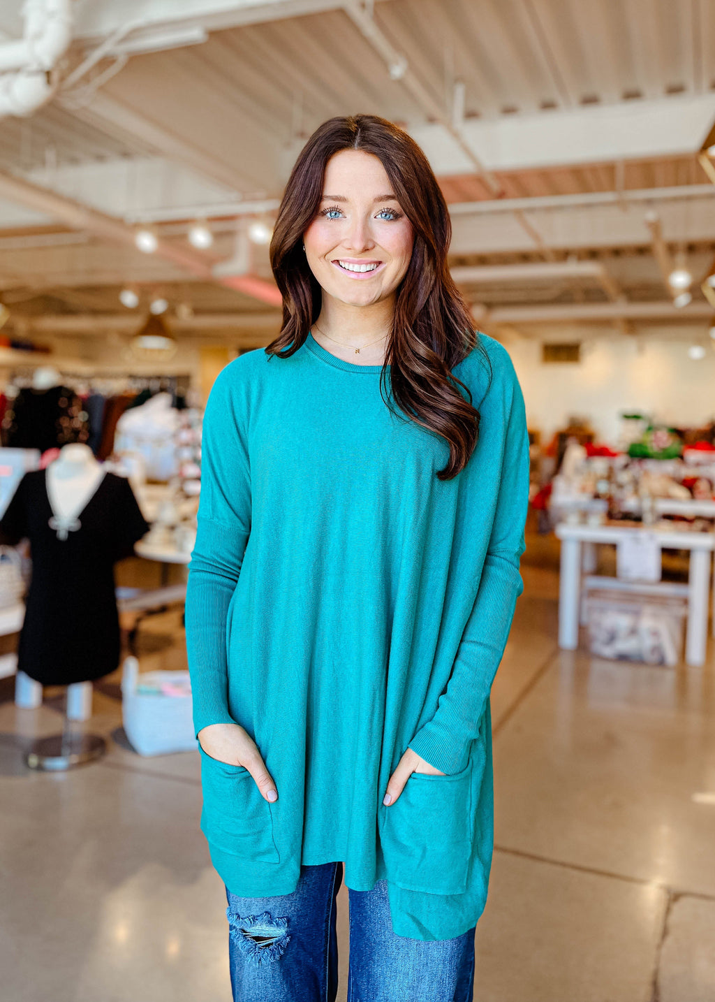 Boyfriend Pocket Sweater