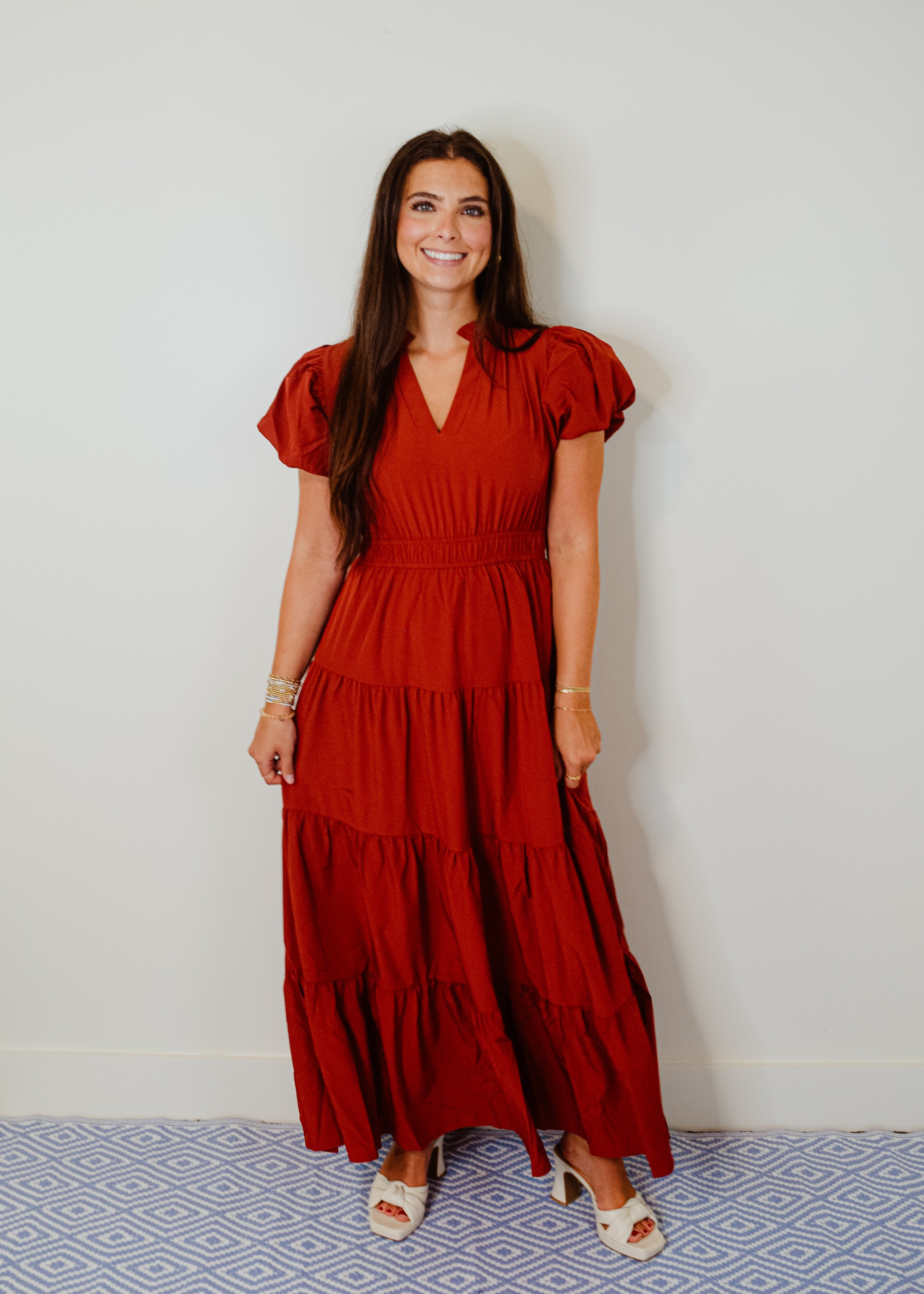 Amelia Tiered Maxi Dress