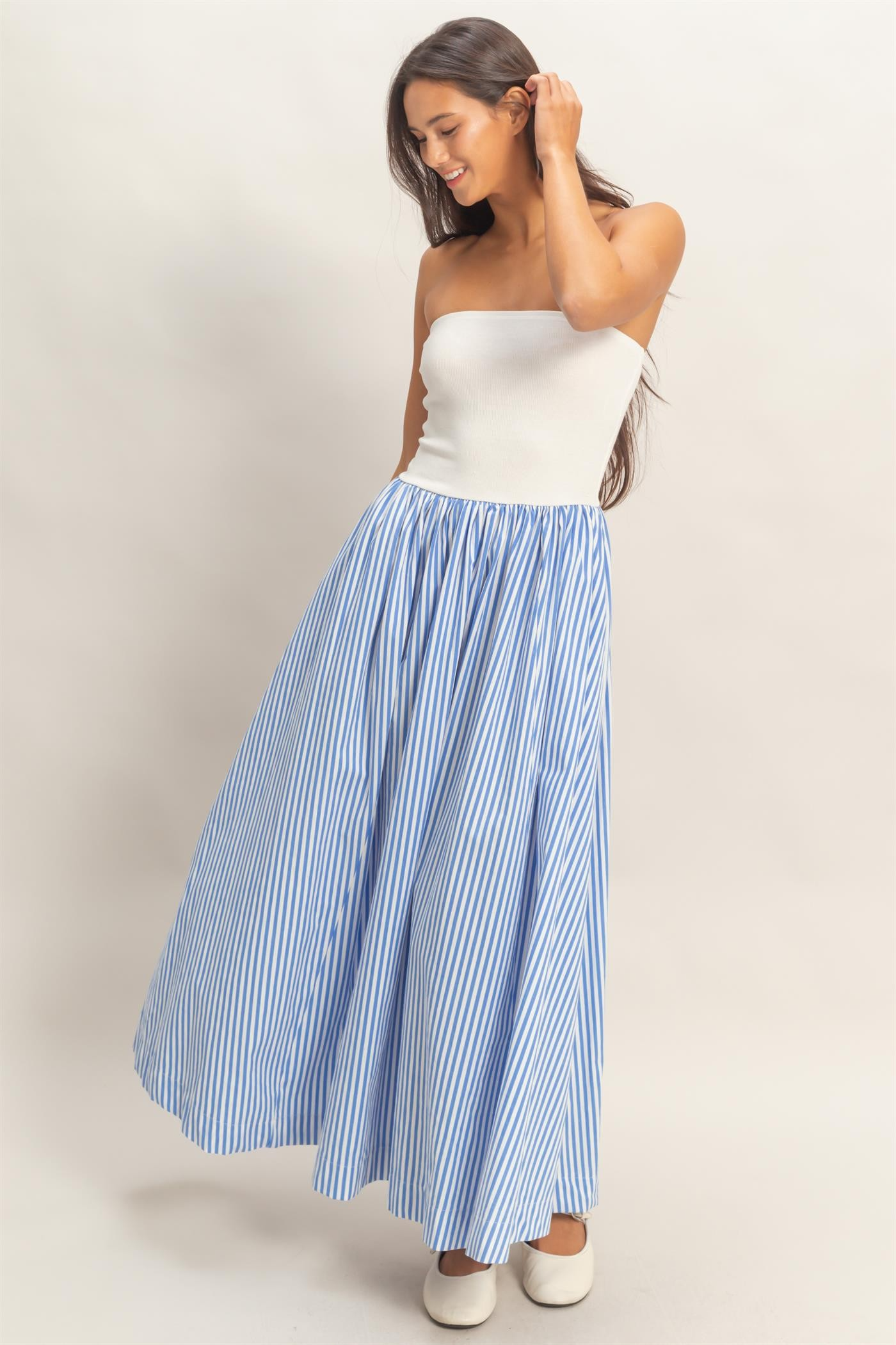 Rosemary Strapless Maxi Dress