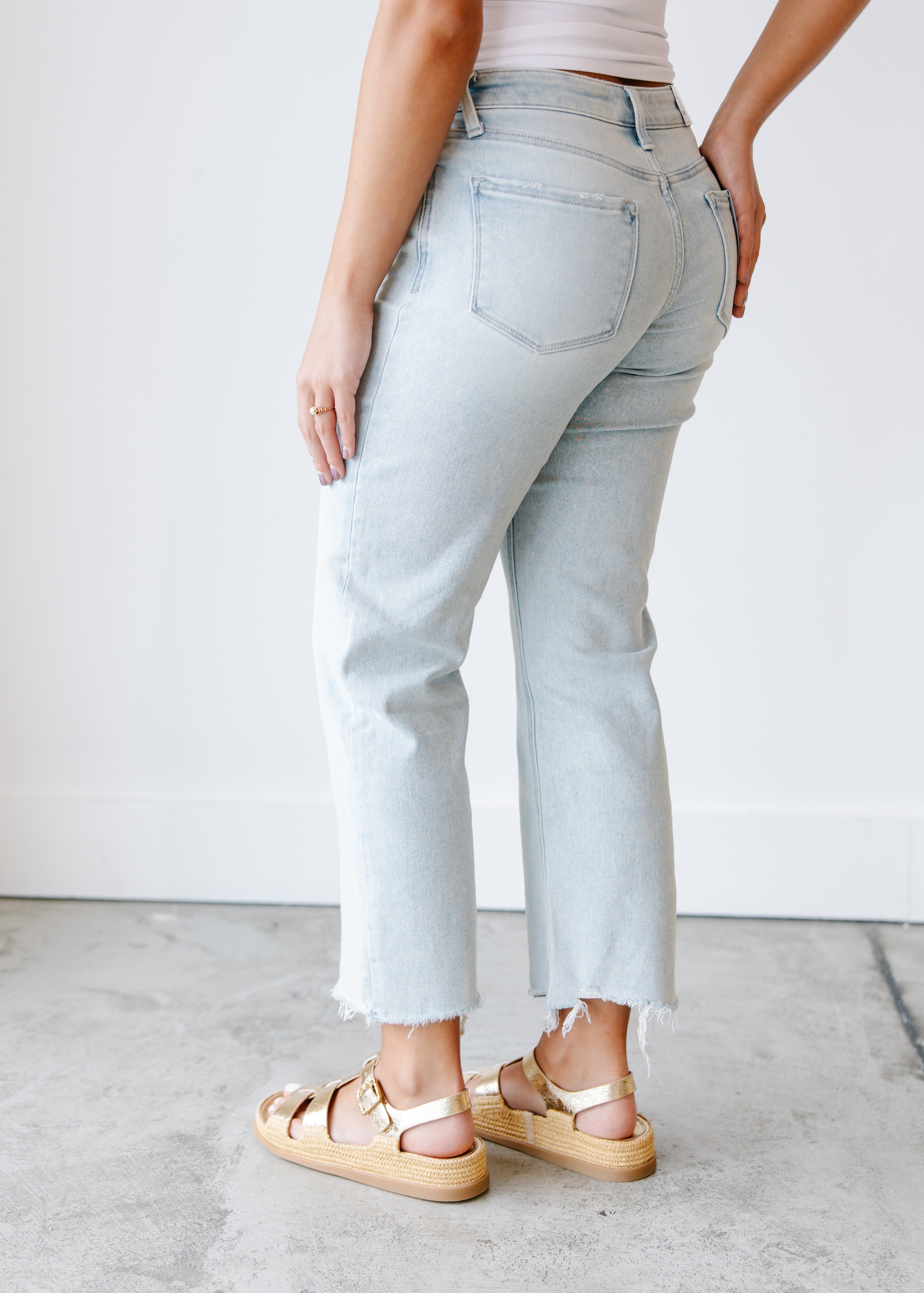 Charlotte High Rise Slim Jeans