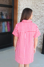 Danna Gingham Easy Shirt Dress